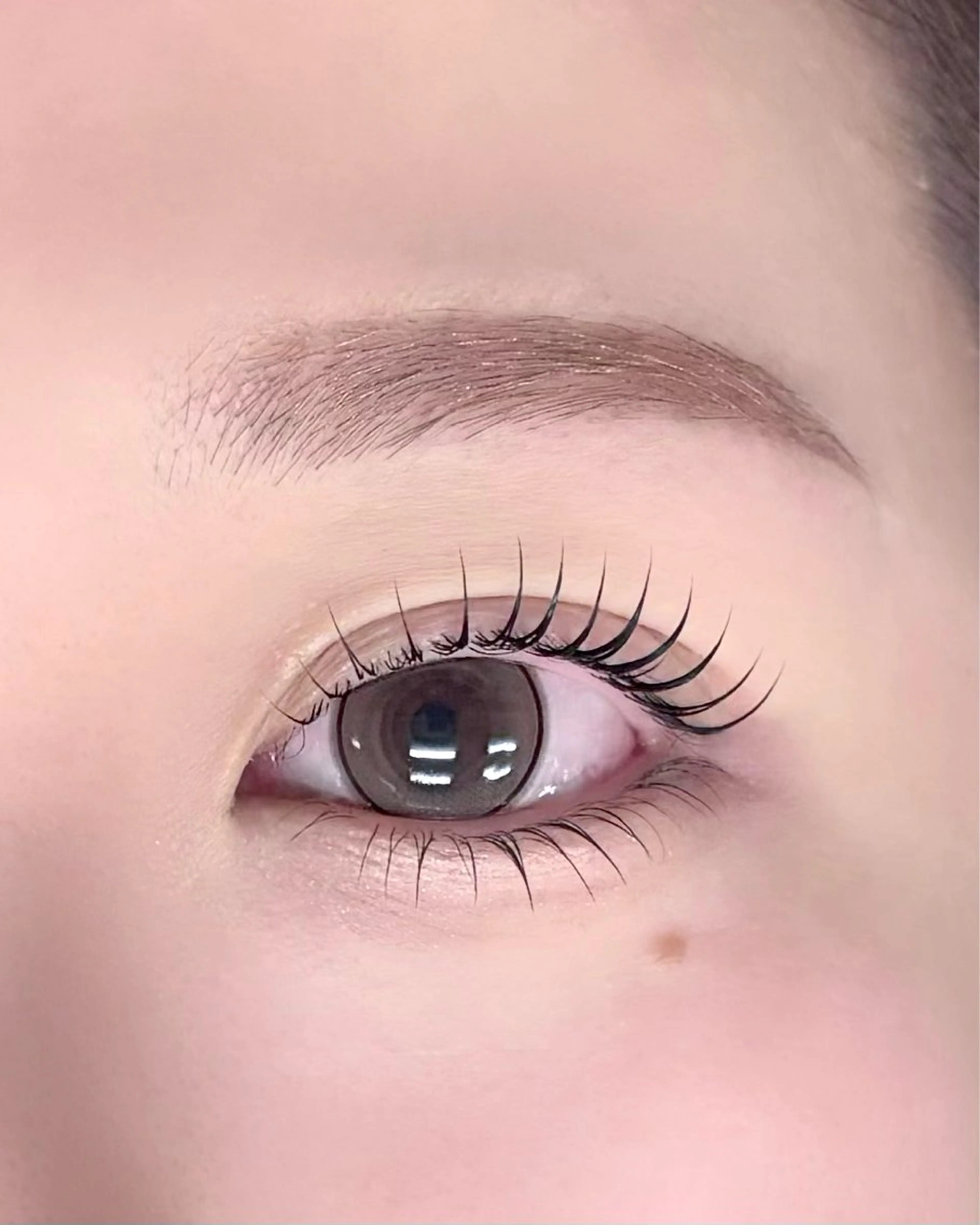 韓国風♡美眉スタイリング+まつ毛パーマ上下の写真