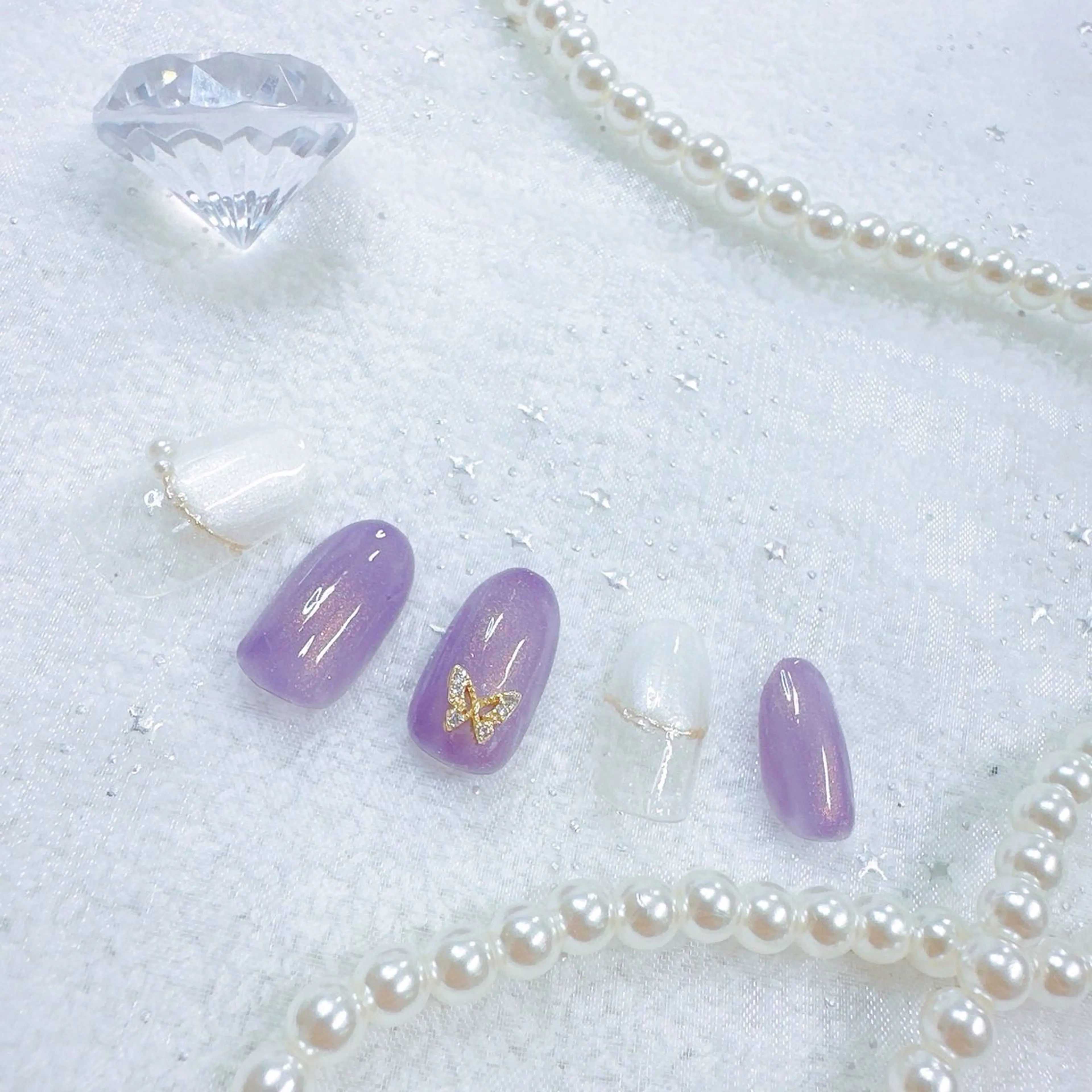 ネイル ハンドネイル プティリボン 武蔵小金井店のネイルデザイン