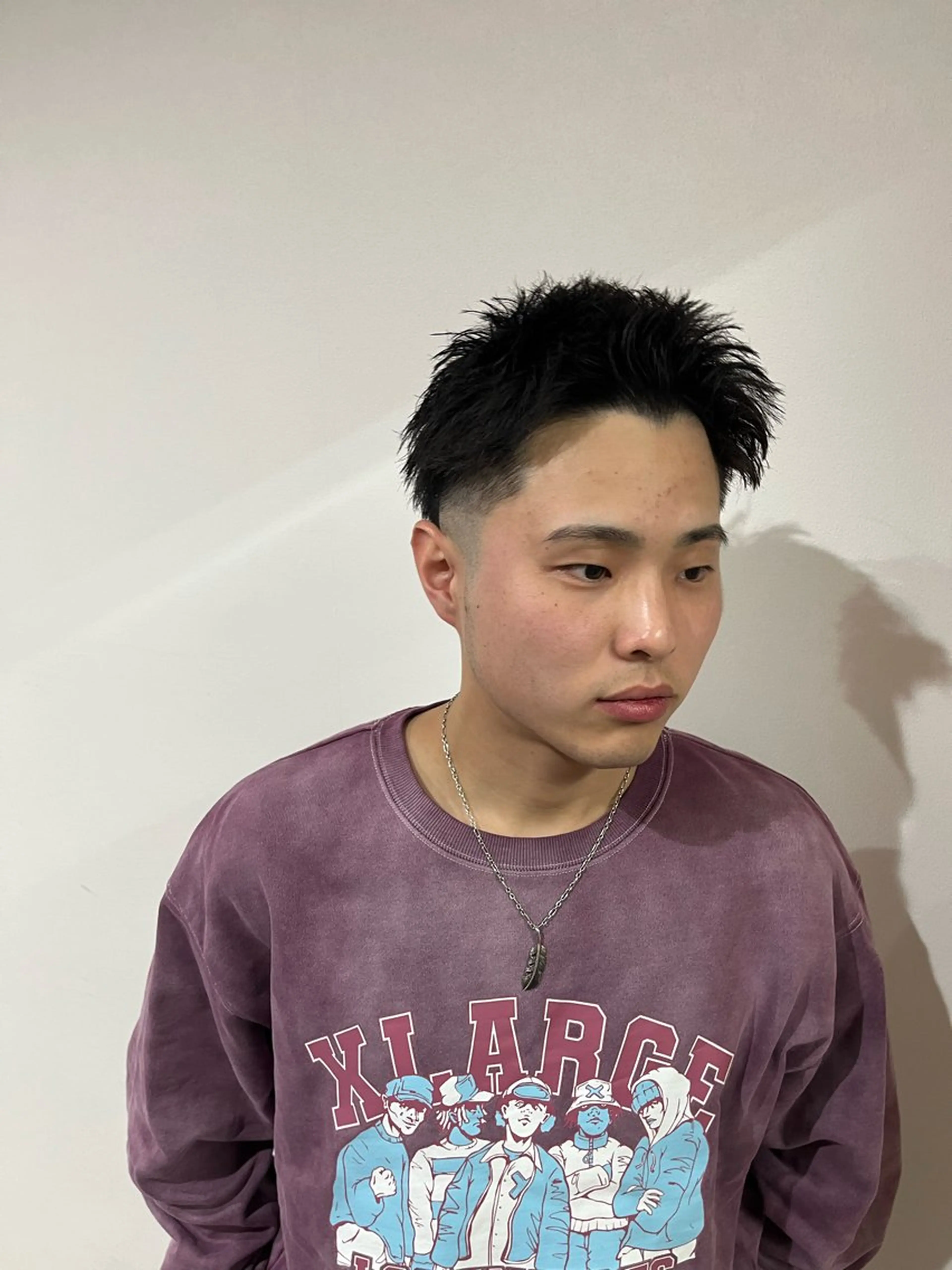 メンズ フェードカット カット 【メンズパーマ専門】 質感職人/牧野成瀬のヘアスタイル