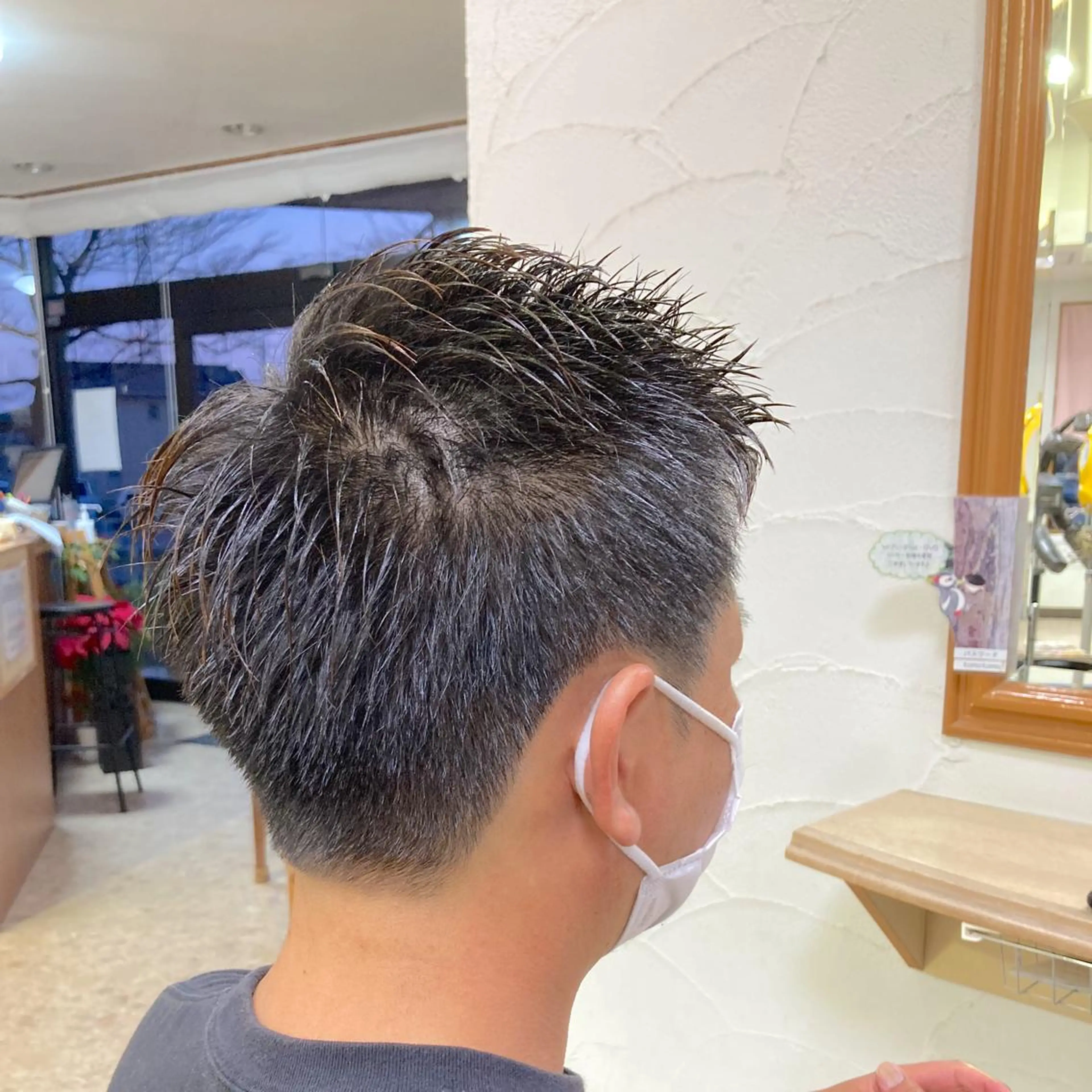 ショート メンズ 刈り上げ メンズ特化/垣見 隼人のヘアスタイル