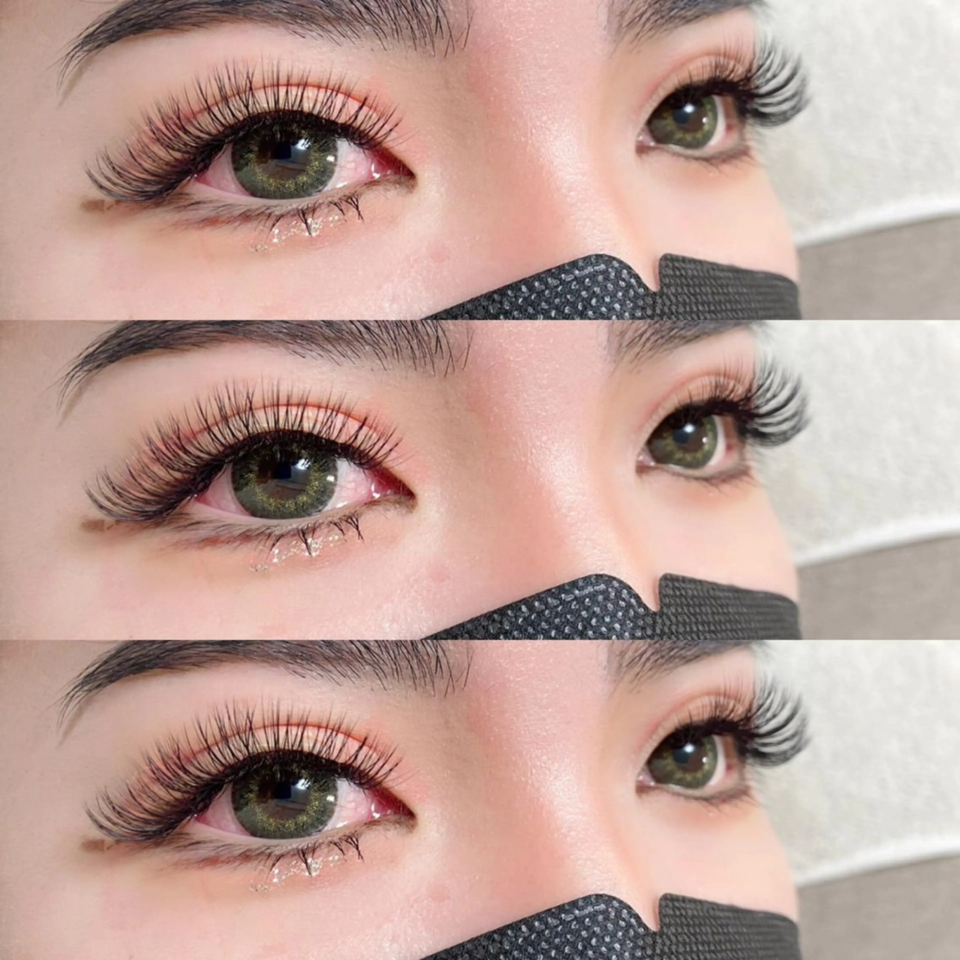 マツエク・マツパ 付け放題 【那覇/束感まつ毛 /LED】ｷｬﾒﾙのマツエク・マツパデザイン