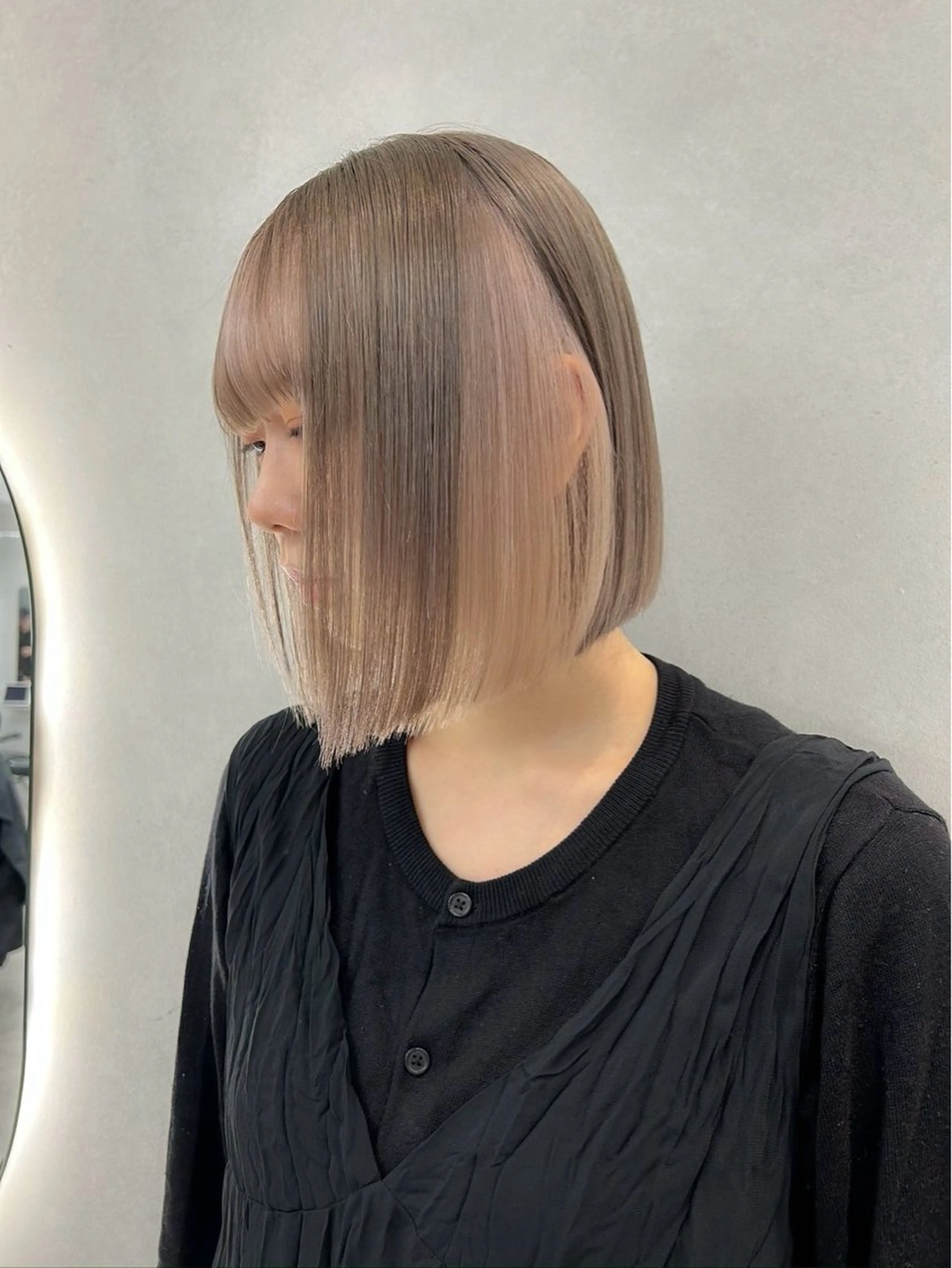 ショート 大人の海外ハイライト coconoのヘアスタイル
