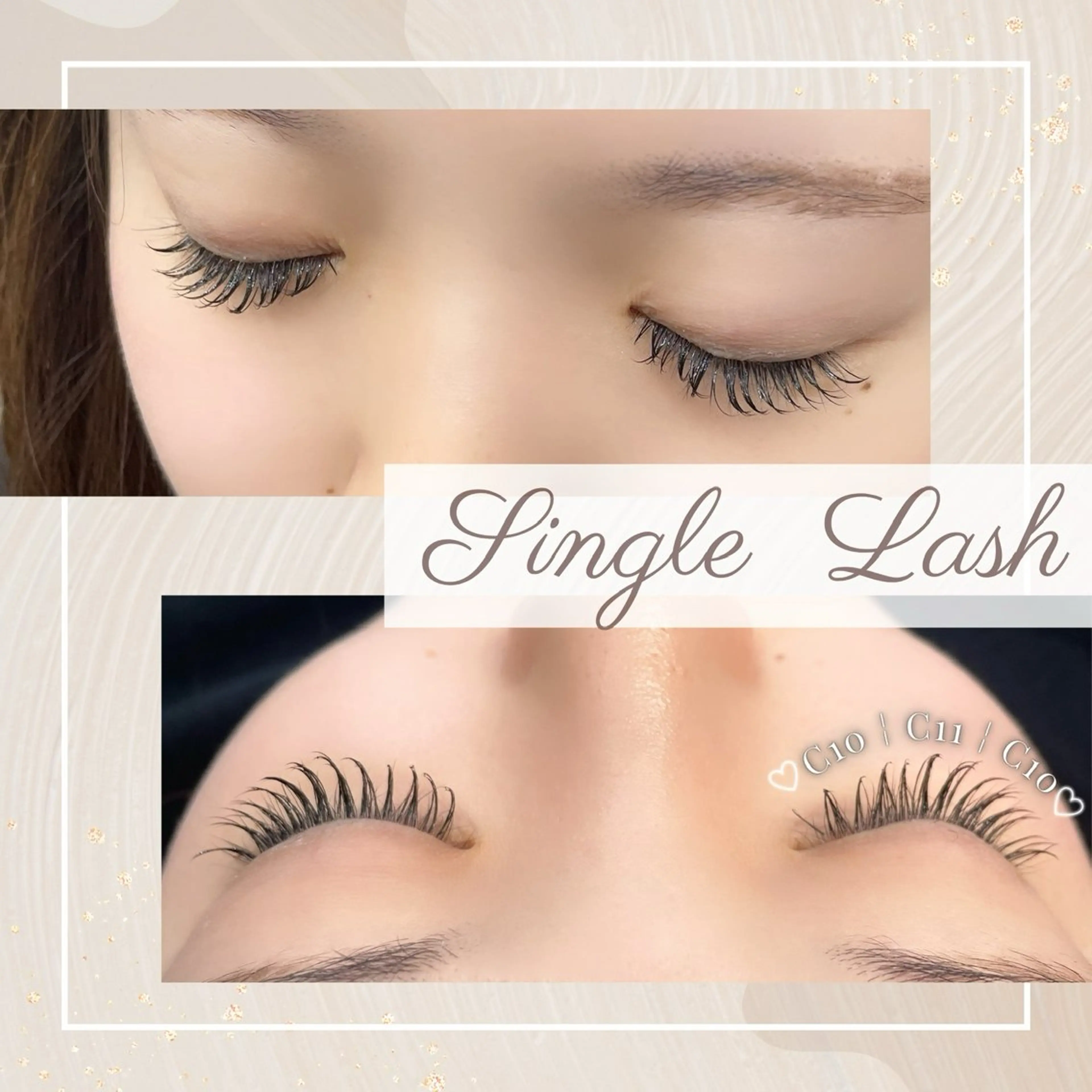 マツエク・マツパ 束感まつ毛 ꒰ঌMAQUIA໒꒱ しおり🤍ྀིのマツエク・マツパデザイン