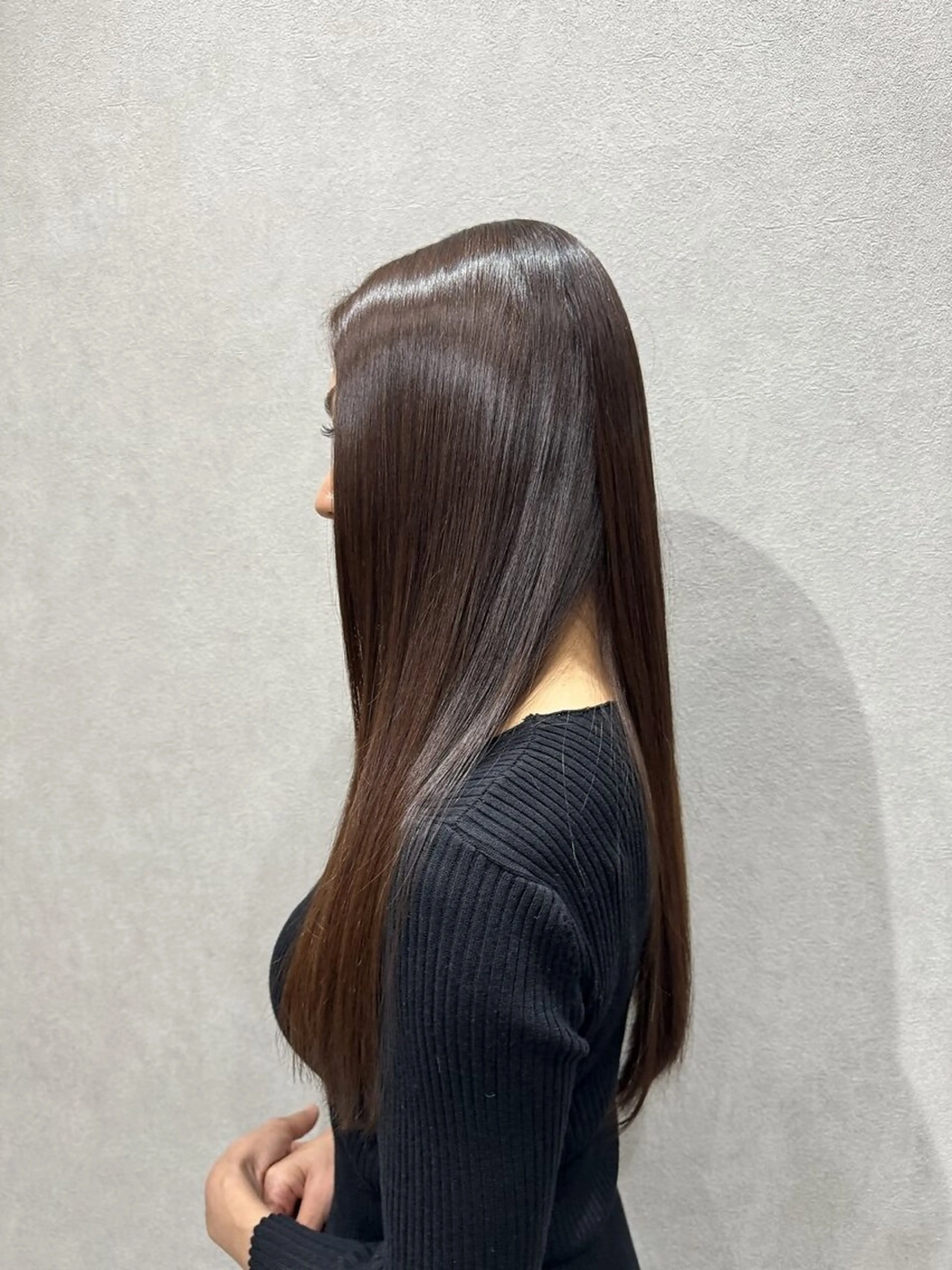 ロング カット ヘアカラー トリートメント ヘッドスパ 髪質改善Mint leaf☘️山本湧海のヘアスタイル