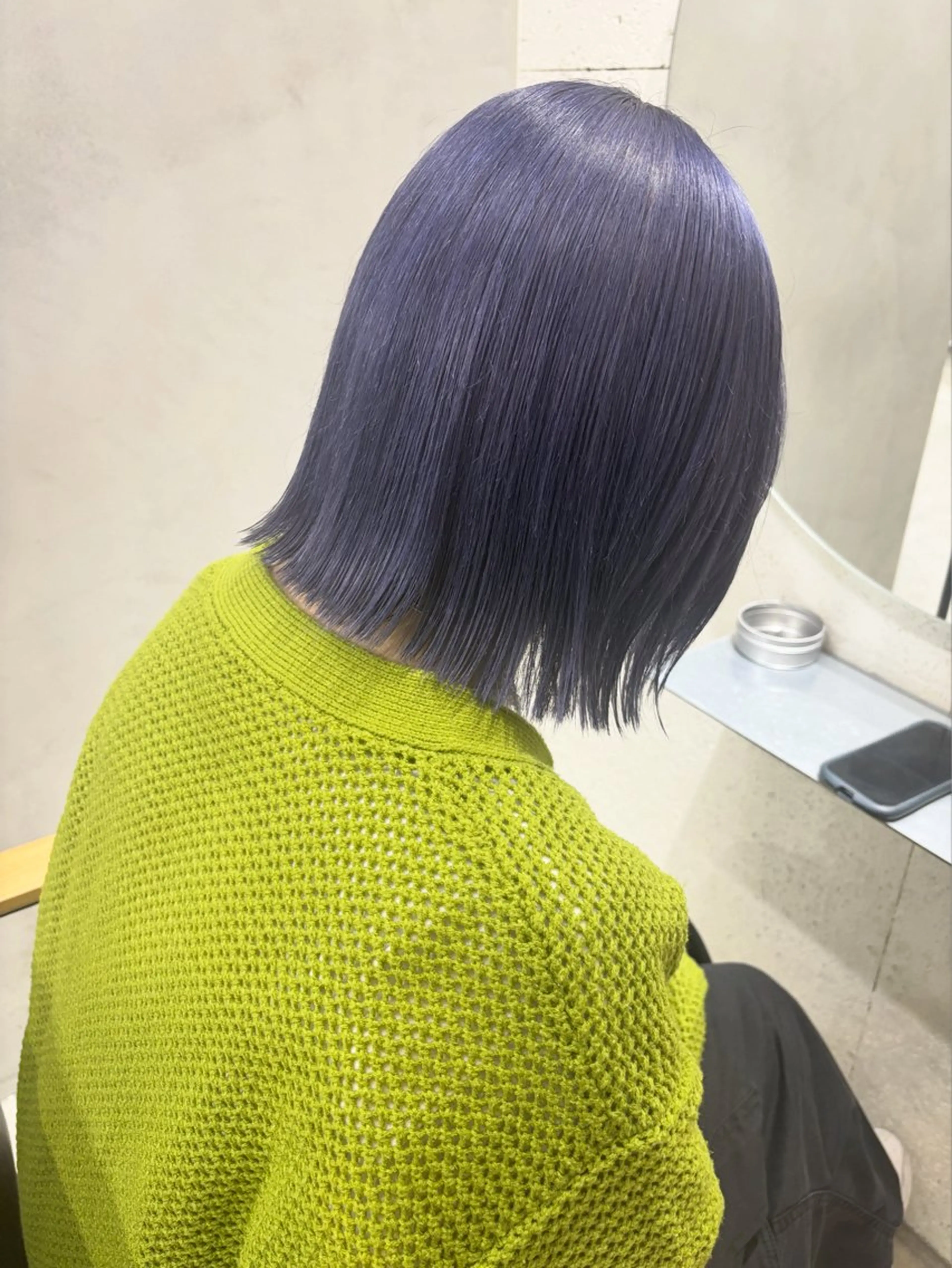 ミディアム カラー ヘアアレンジ ヘアカラー トリートメント ヘッドスパ ヘアセット 山口 樹里のヘアスタイル