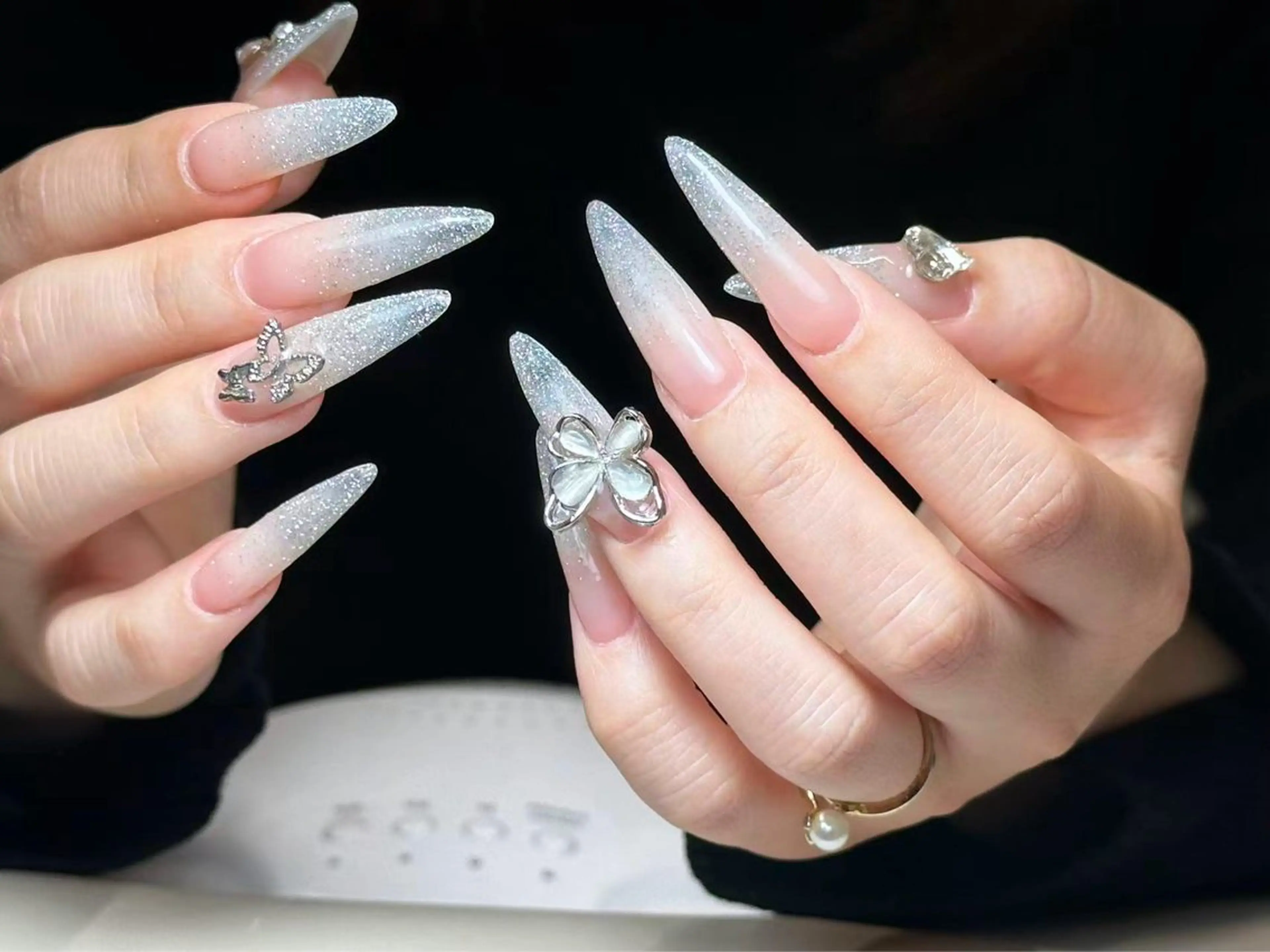 ネイル アートネイル 韓国ネイル 持ち込み ニュアンスネイル ワンカラーネイル イブ ネイリのネイルデザイン