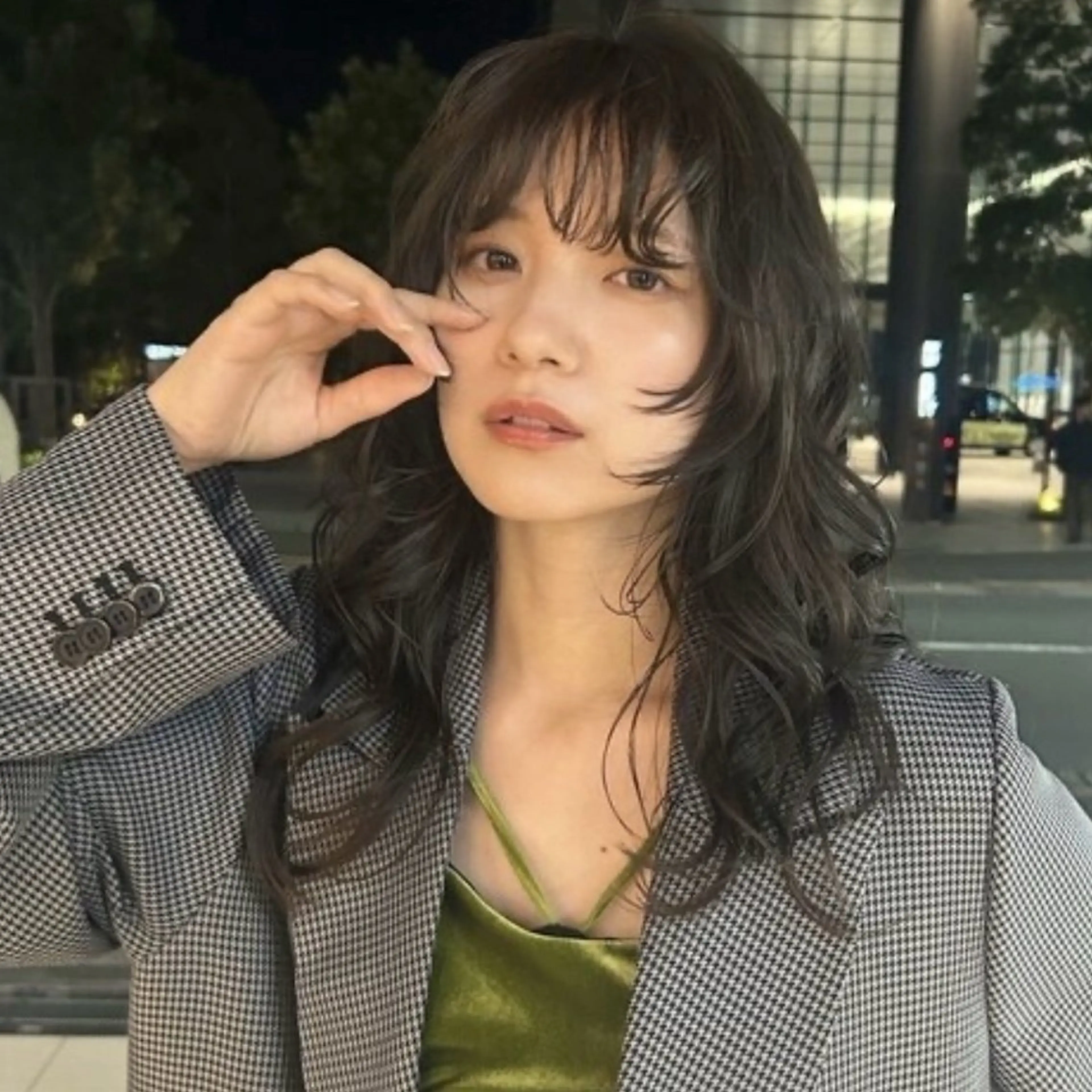 ロング カラー カット ヘアカラー トリートメント レイヤー/暖色カラー 🎀はるのヘアスタイル