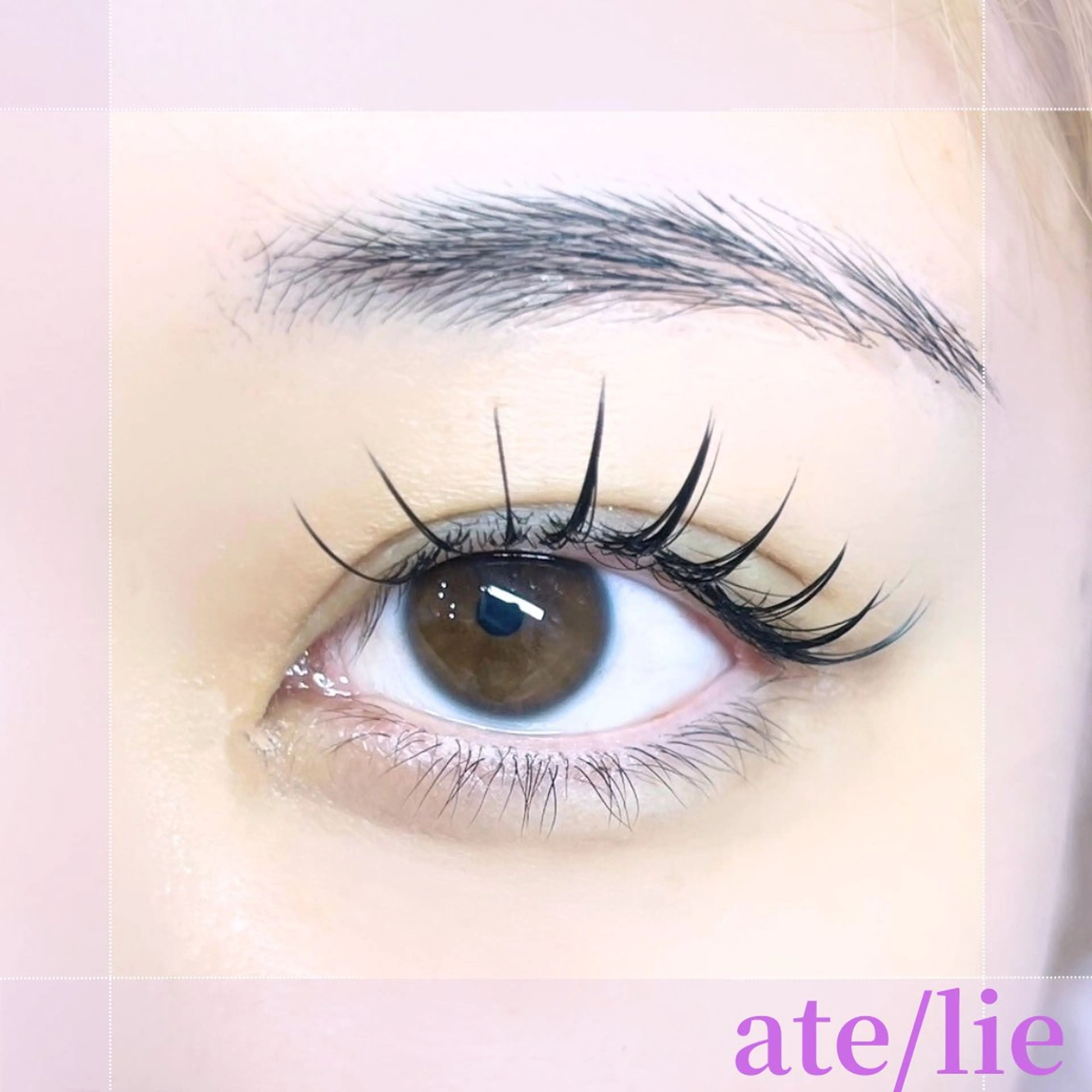 マツエク・マツパ マツエク ate/lie アテリアのマツエク・マツパデザイン