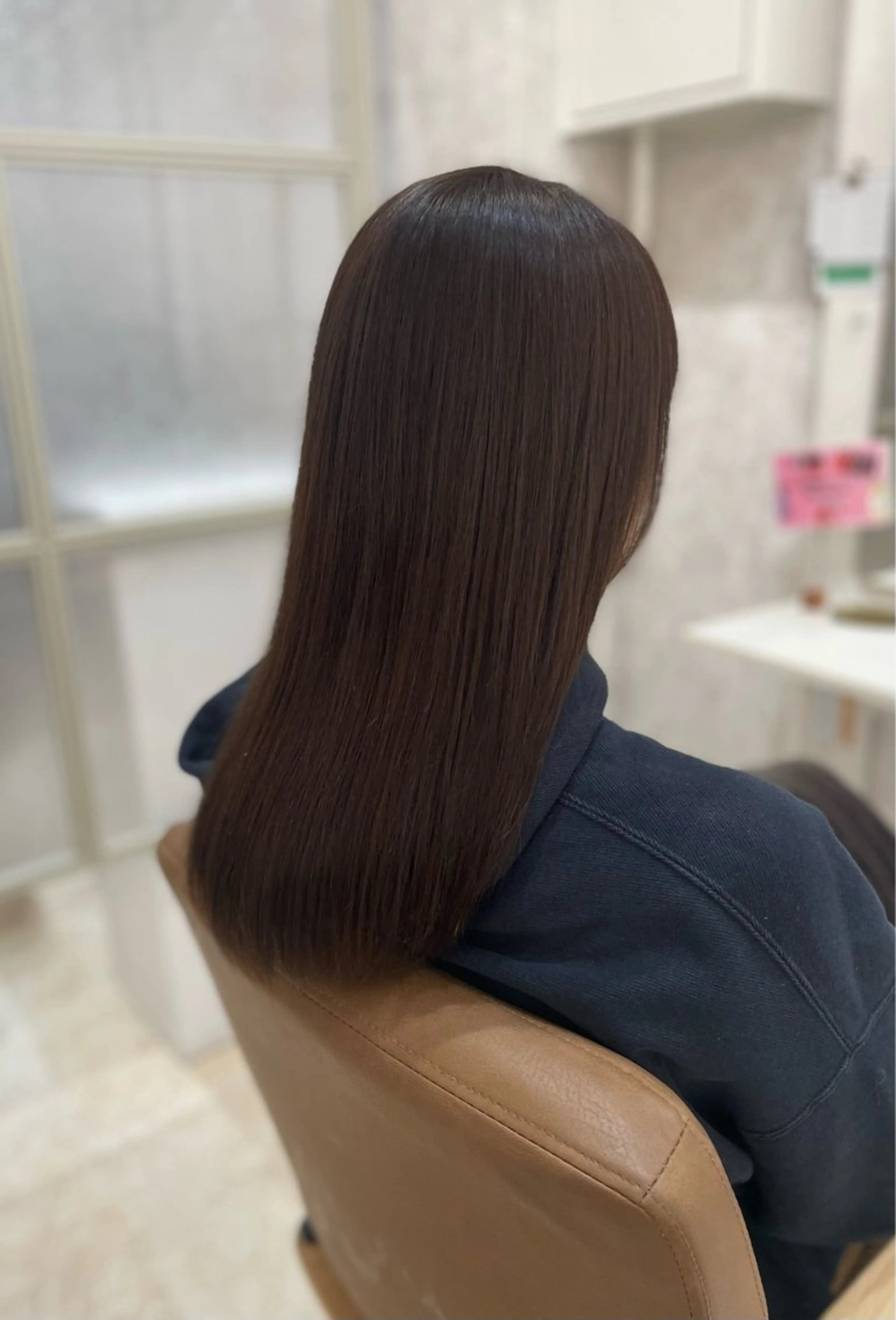 セミロング カラー カット ヘアカラー 透明感🫧ナチュラル 🍀りんたろうのヘアスタイル