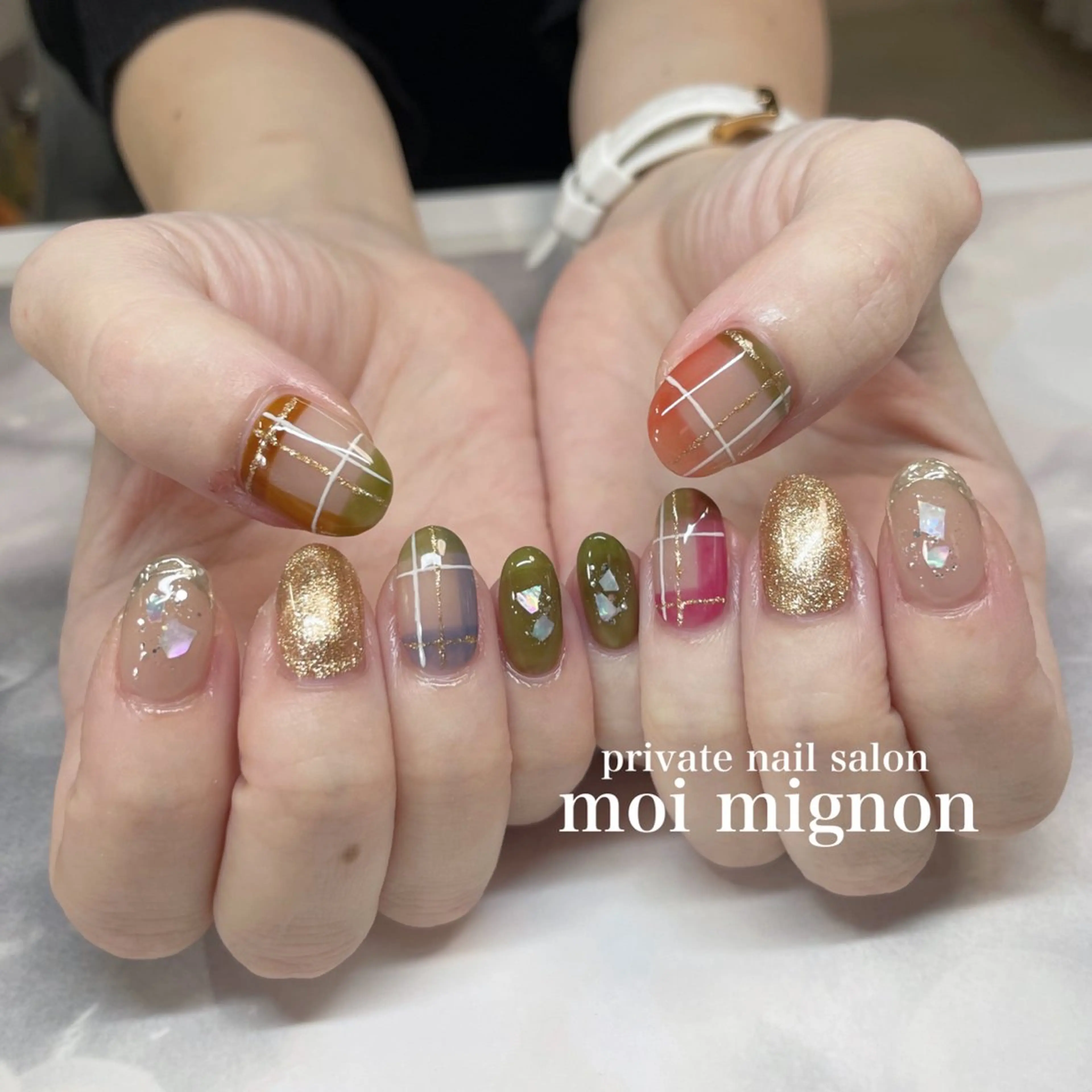 ネイル ハンドネイル nailist Aki♡のネイルデザイン