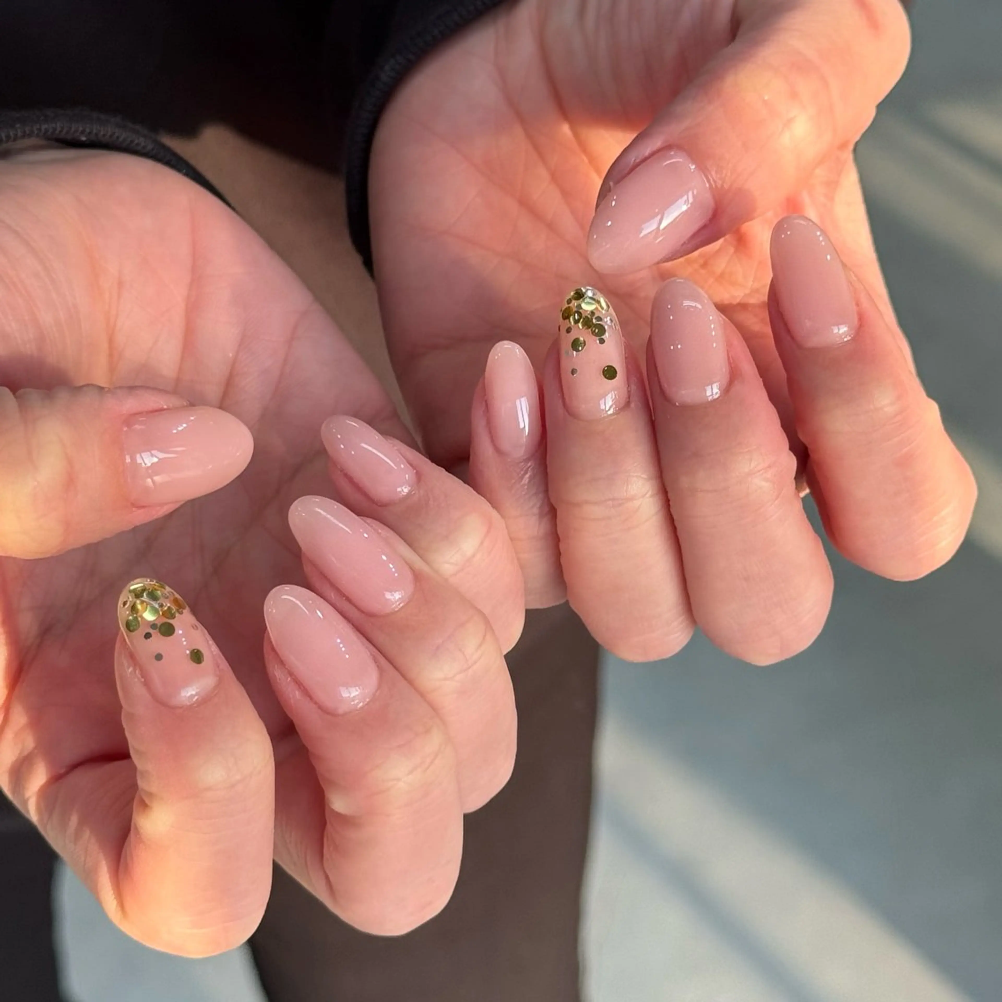 ネイル ピンク シンプルネイル ハンドネイル HARUKA ネイリスト福岡/薬院のネイルデザイン