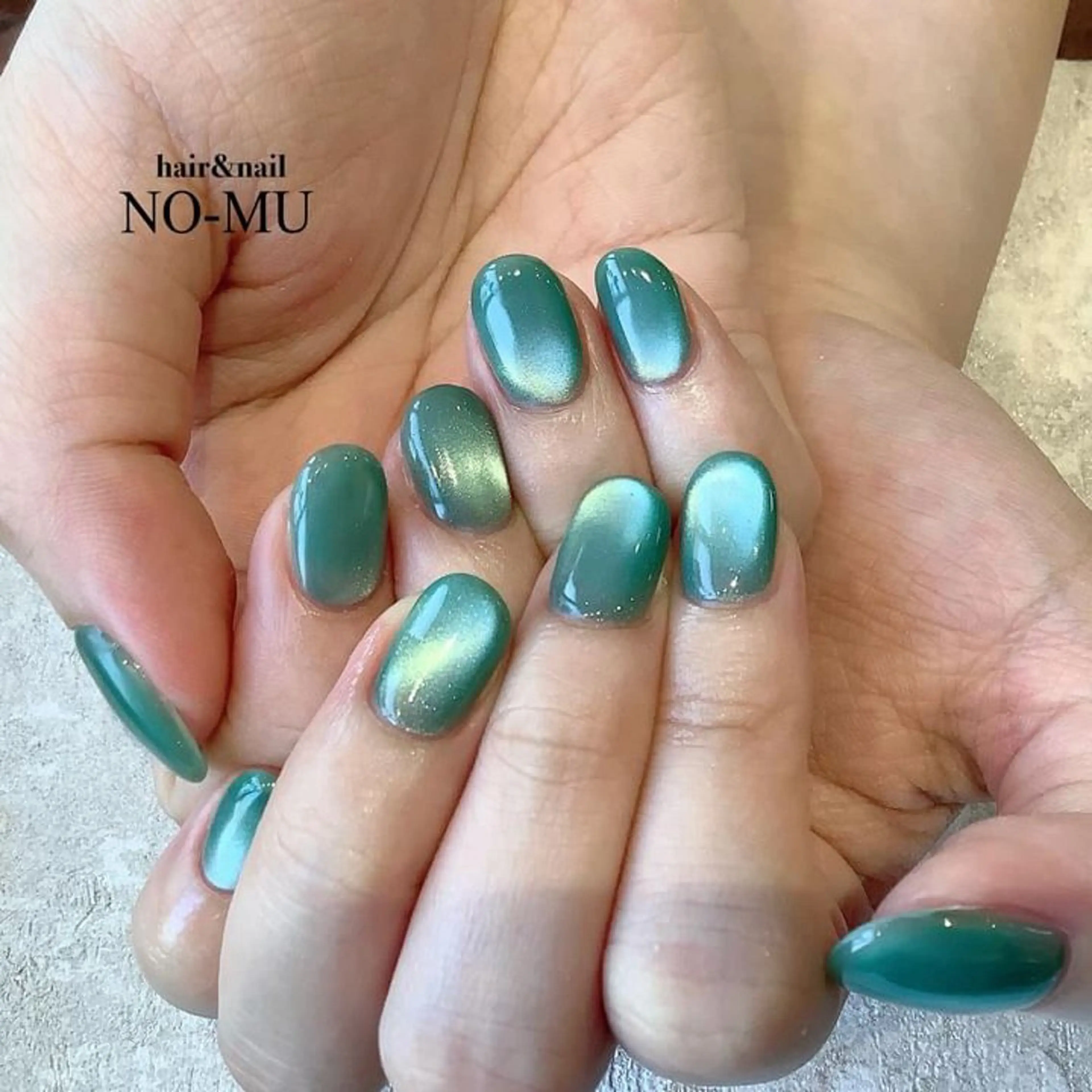 ネイル マグネットネイル ハンドネイル hair＆nail NO-MUのネイルデザイン