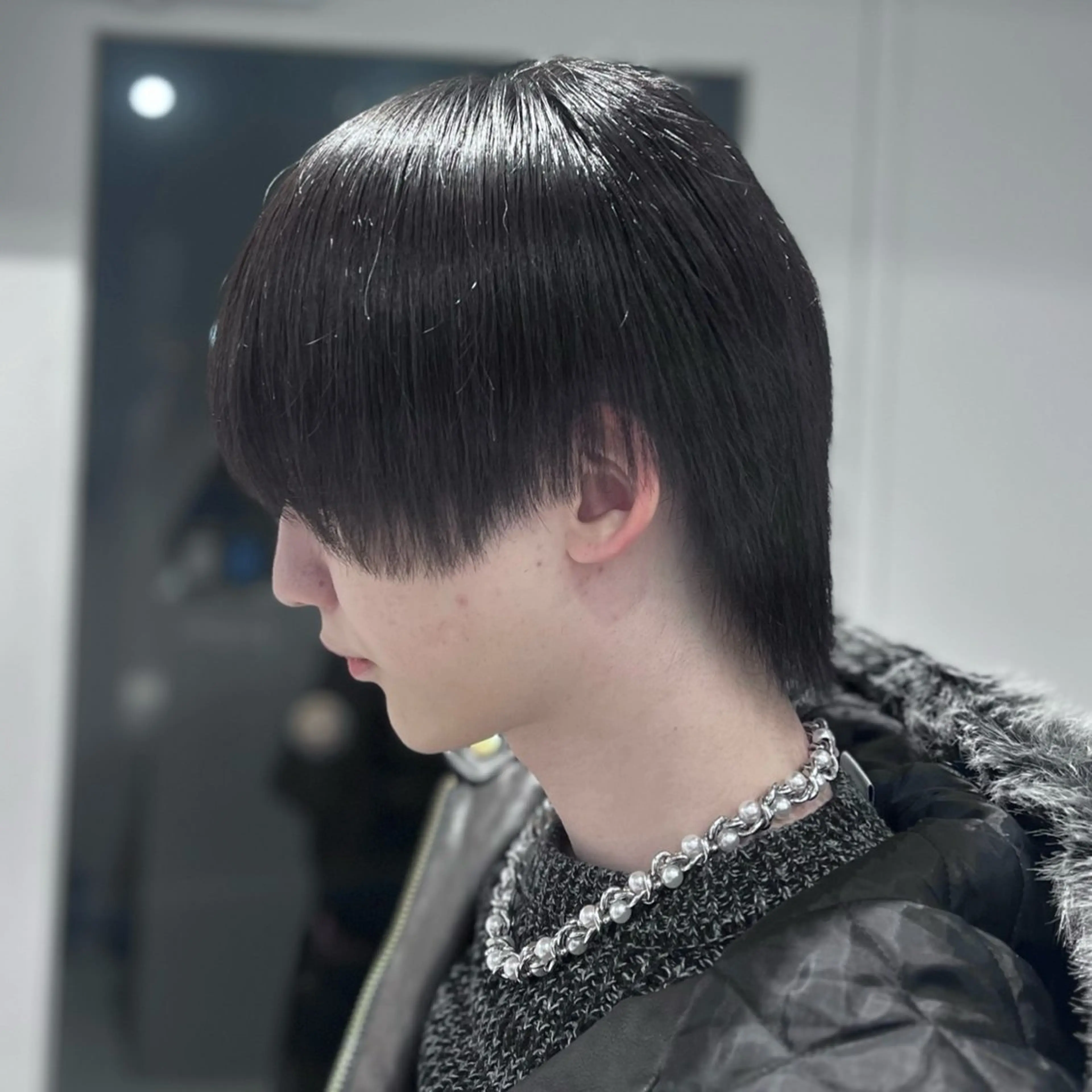 ミディアム 無料カットモデル ユナのヘアスタイル