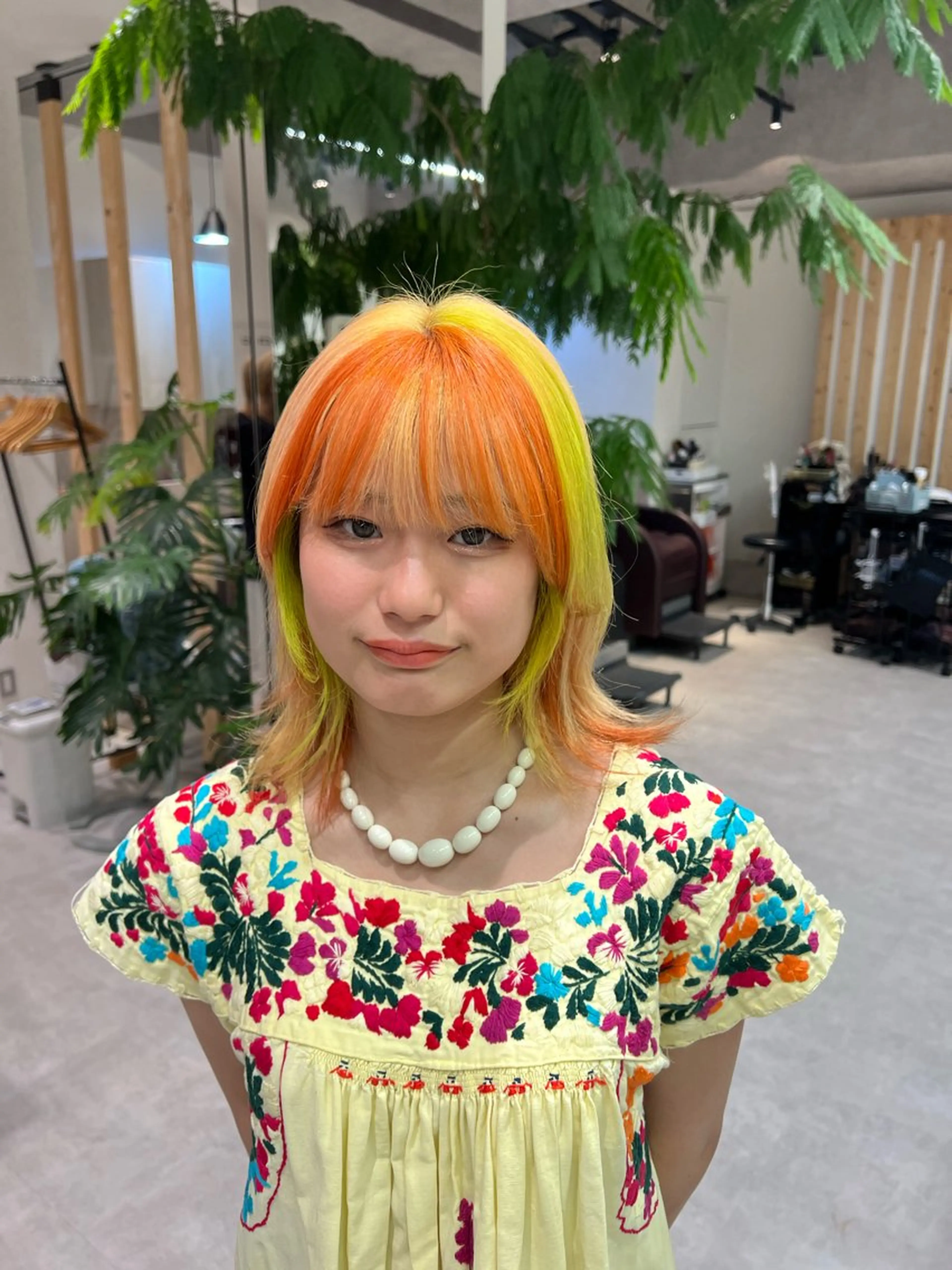 ショート カラー ヘアカラー トリートメント 🍀お悩み改善憧れの 美髪　小林風雅のヘアスタイル