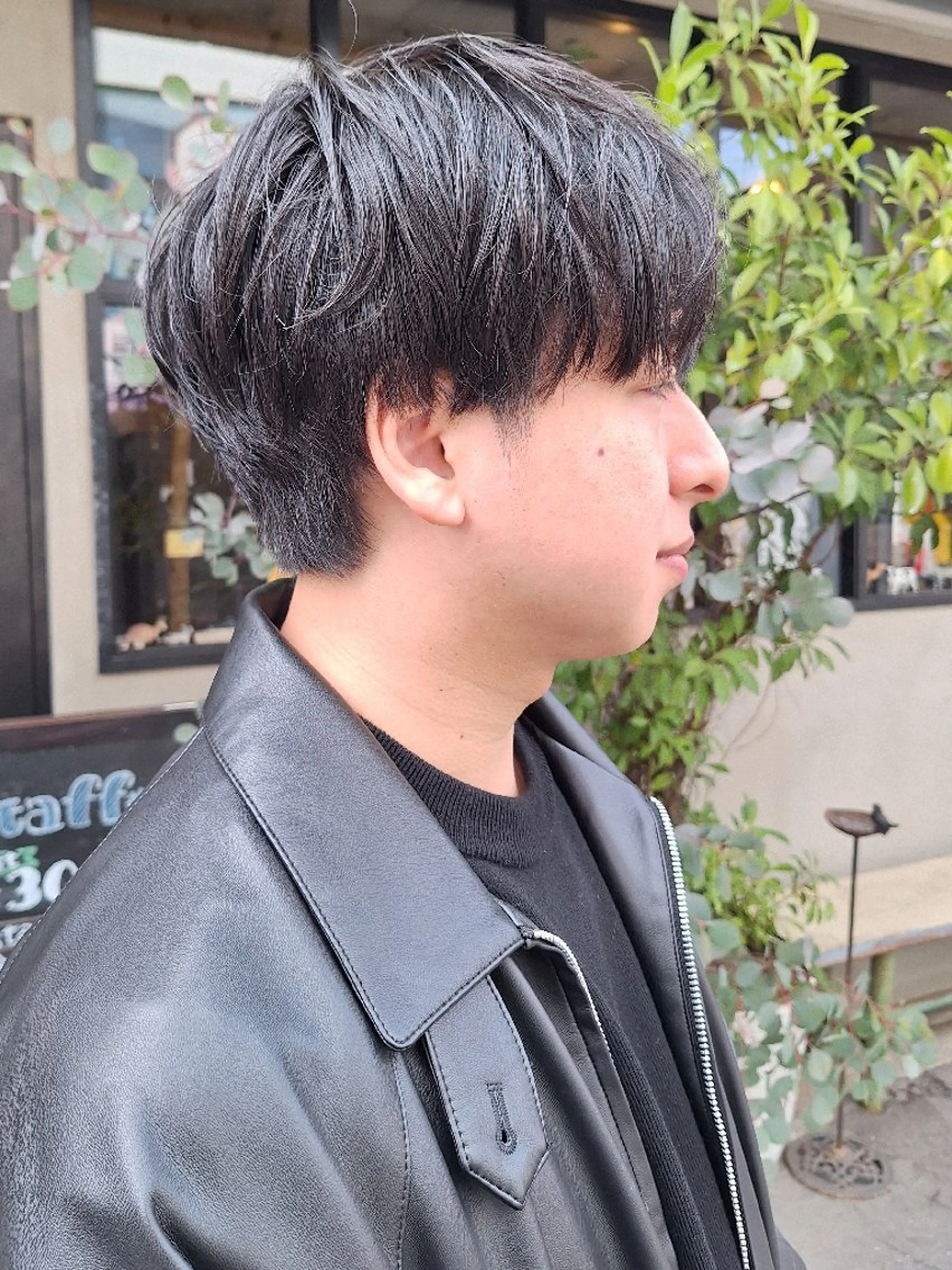 ミディアム メンズ マッシュ 船引 竜将のヘアスタイル