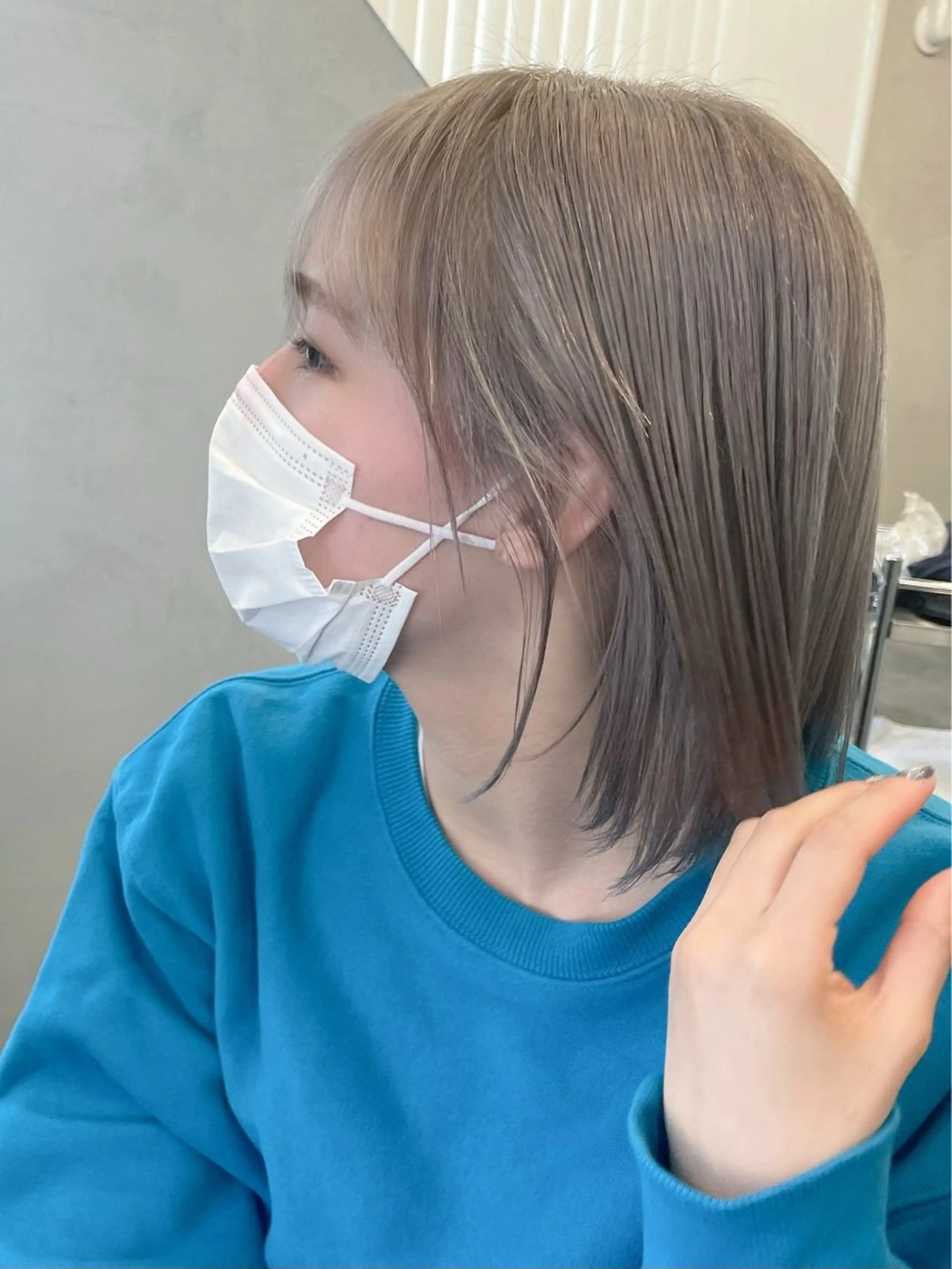 カラー toyohara momokaのヘアスタイル