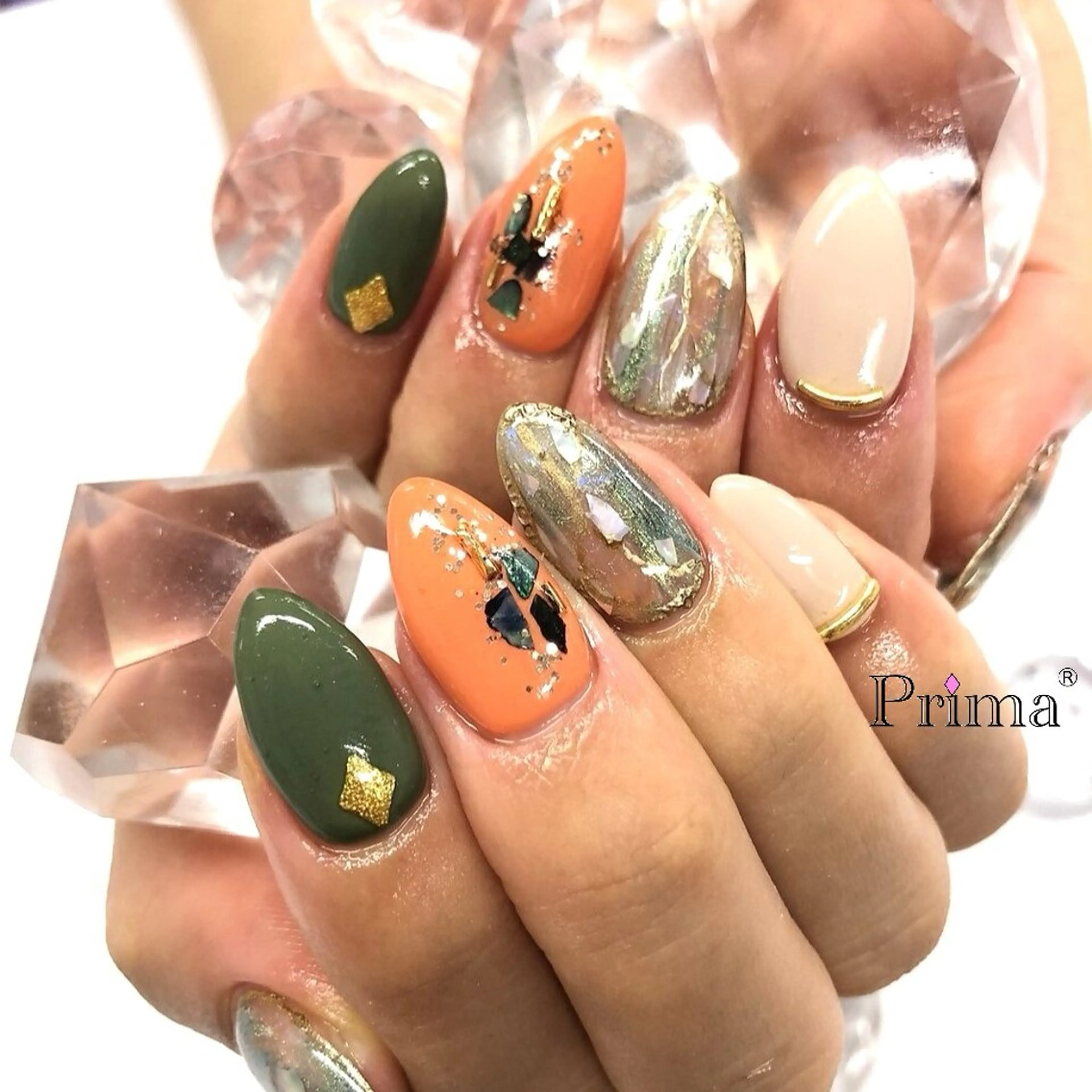 ネイル Prima💅 スカルプ💅ジェルのネイルデザイン