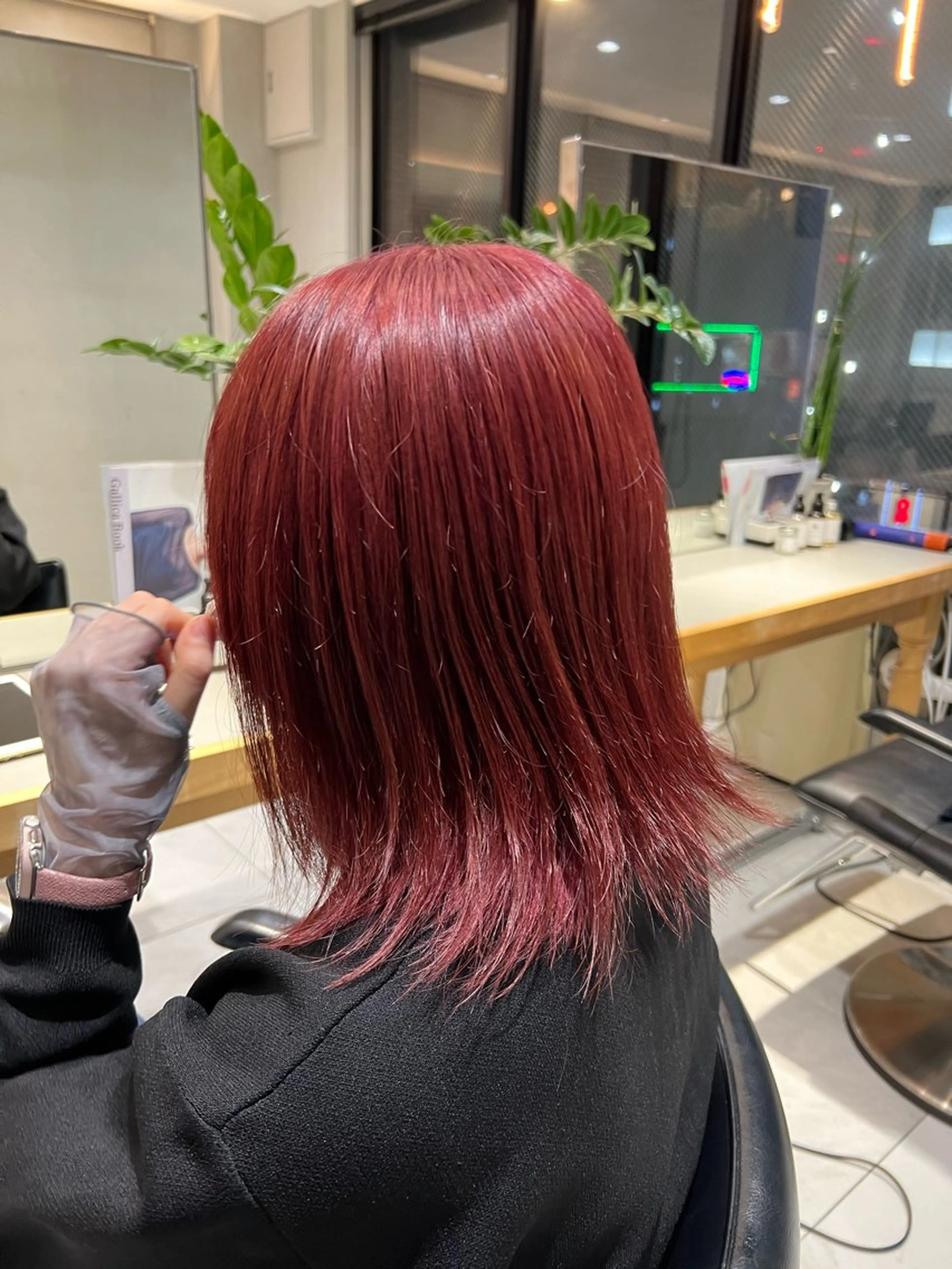 ミディアム カラー ショートカット 🦎Raitoのヘアスタイル