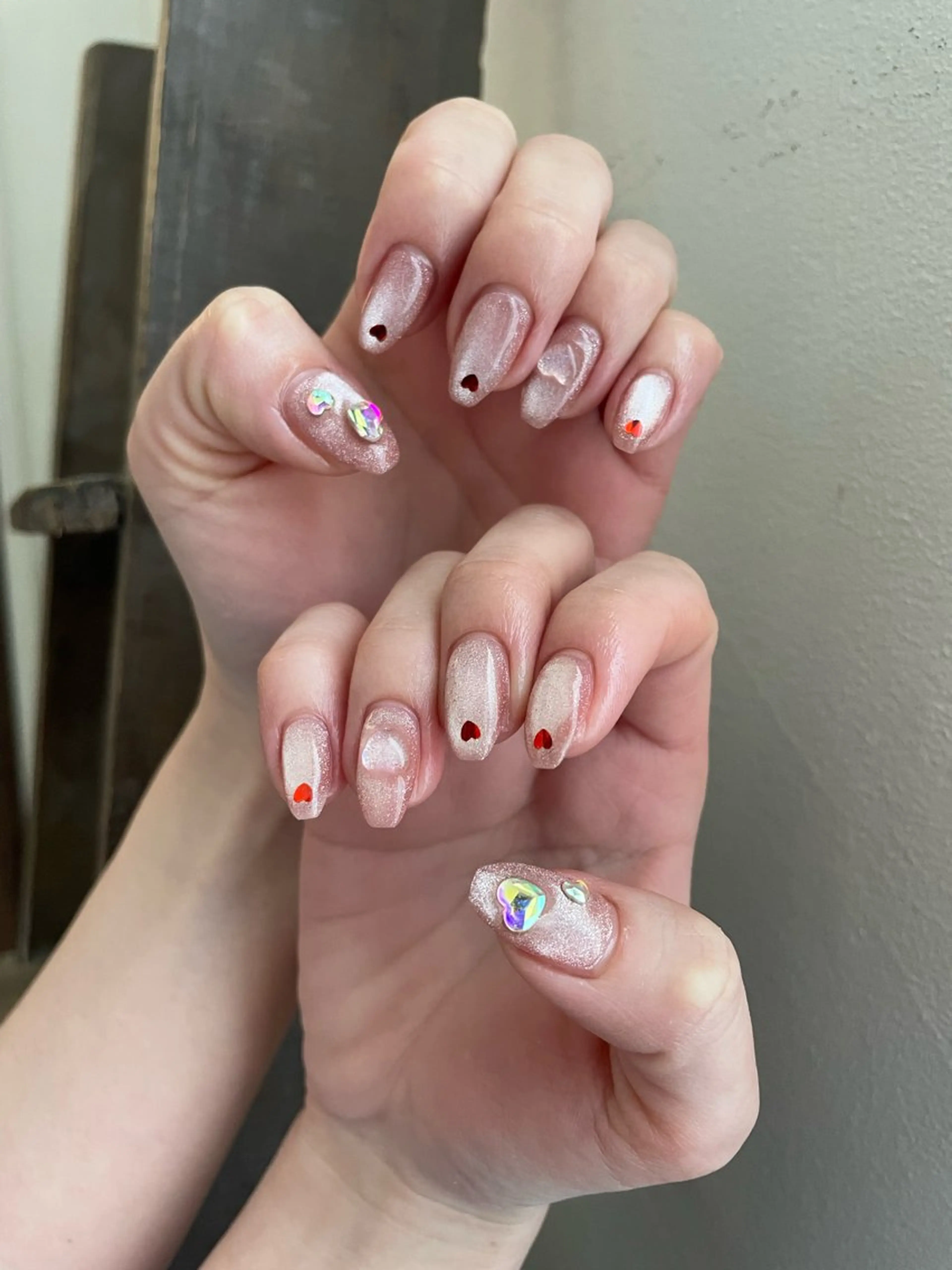 ネイル アートネイル ハンドネイル 甲府市徳行 🧸prunelleのネイルデザイン