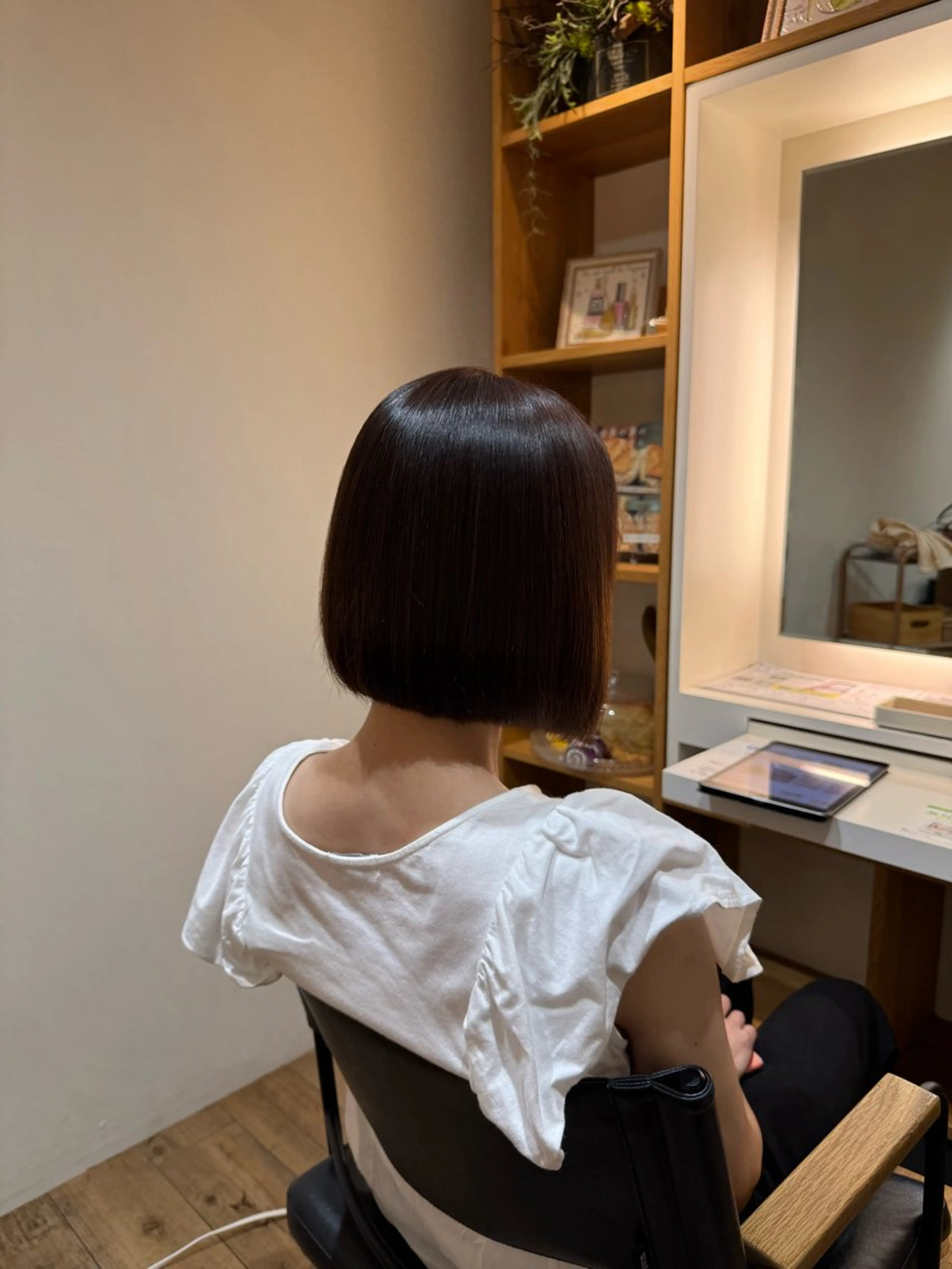 ミディアム ヘアカラー トリートメント afloatkobe所属・美髪/髪質改善 川口凌弥のヘアスタイル