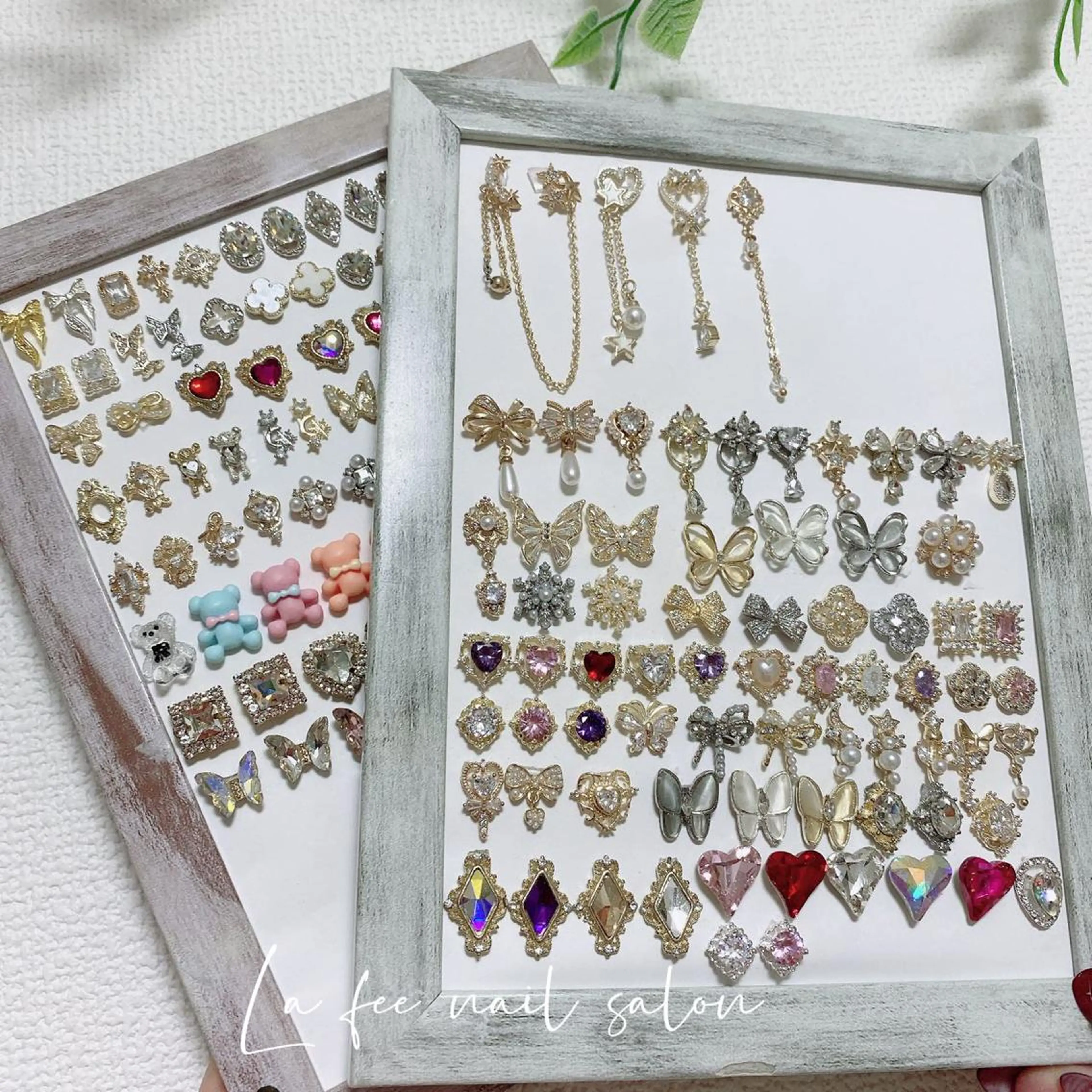 ❣️マグネット&フラッシュ＋大きいパーツ2個❣(2色まで)️🌟初回&当店付替オフ無料・他店付替オフ1000掛かりますの写真