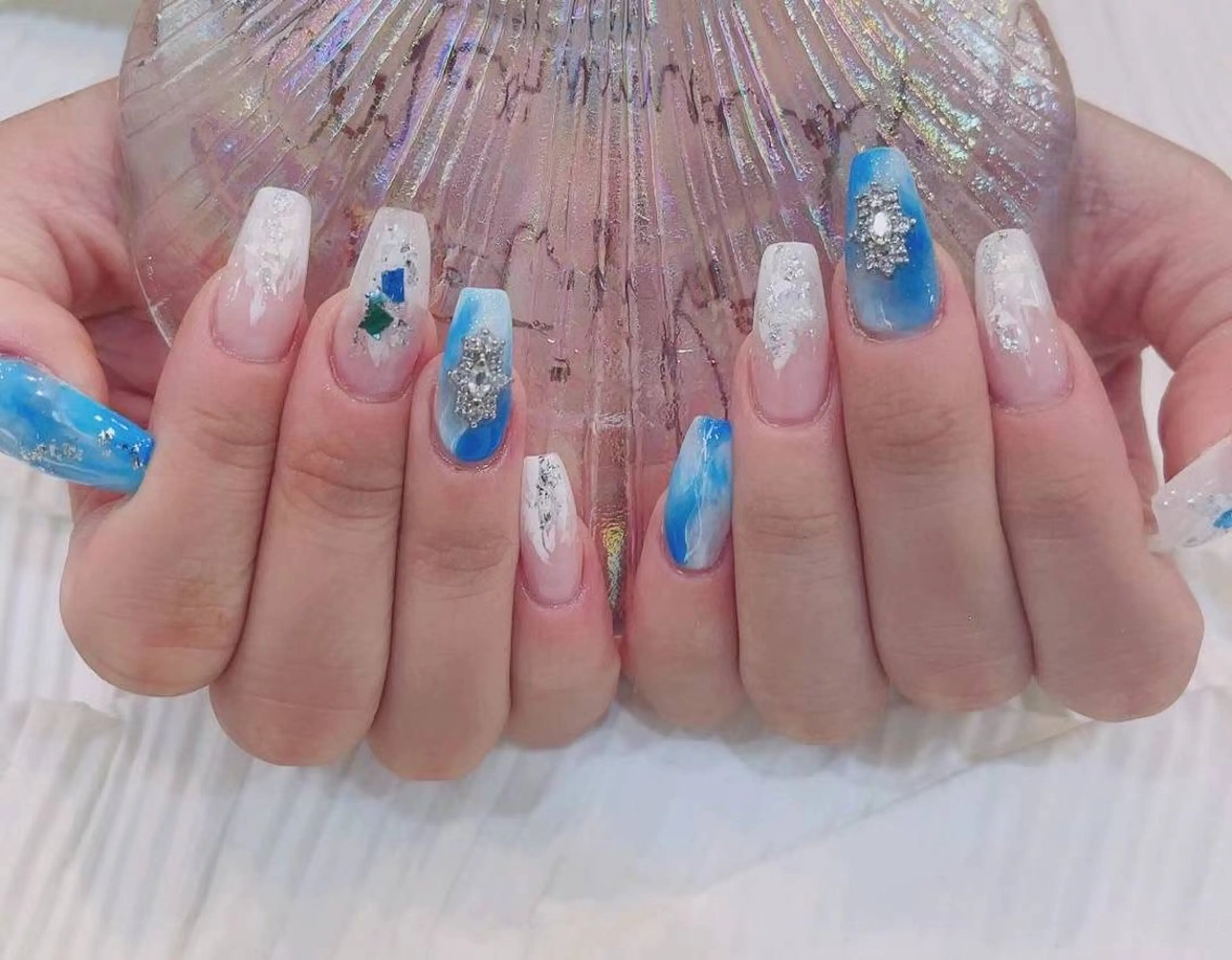 ネイル ニュアンスネイル Babarla Nailのネイルデザイン