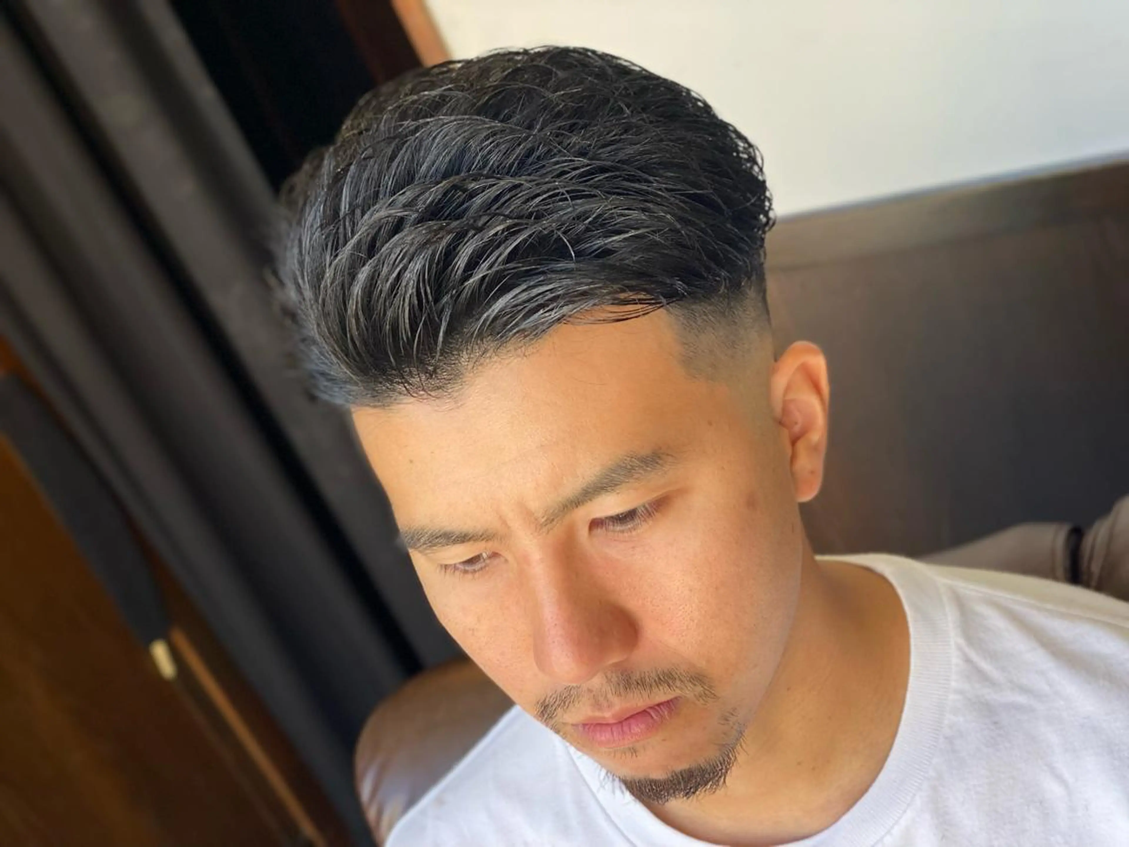 ショート メンズ 浅見 天翔のヘアスタイル