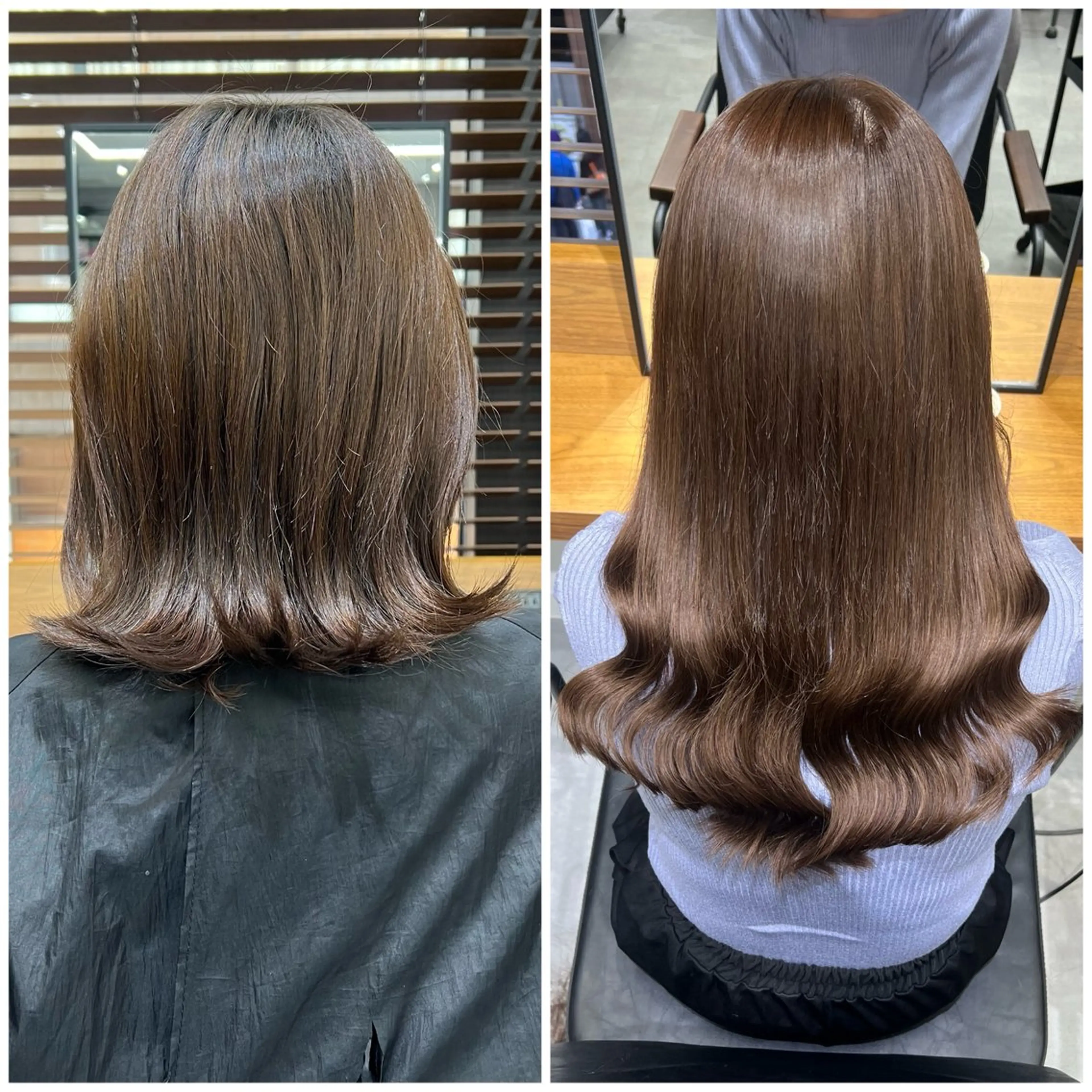 ロング カラー シールエクステ ブリーチ ブラウンカラー デザインカラー ダブルカラー ショート/ウルフ カットモデル募集のヘアスタイル