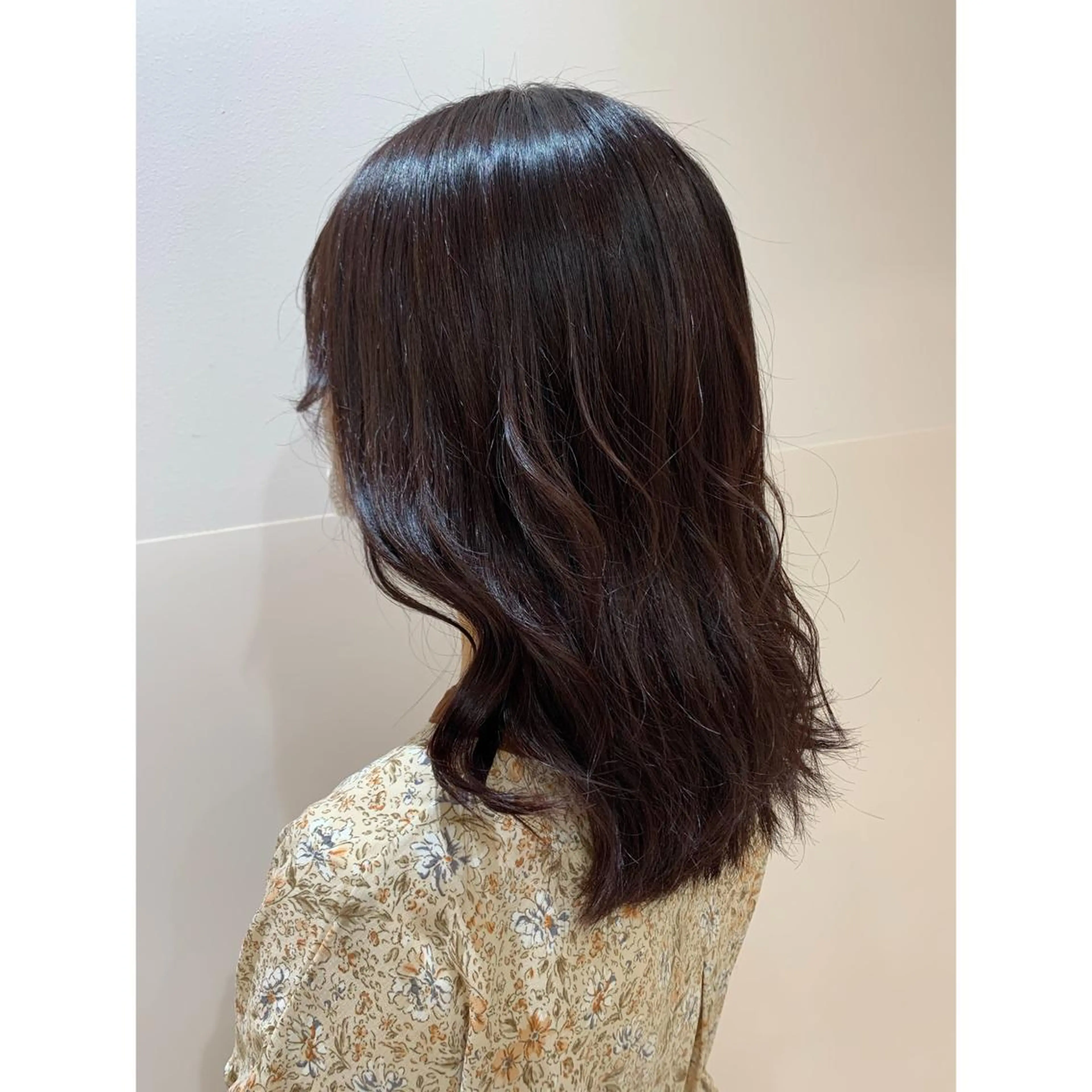 セミロング カラー 韓国ヘア 🎀中川綾乃🎀のヘアスタイル