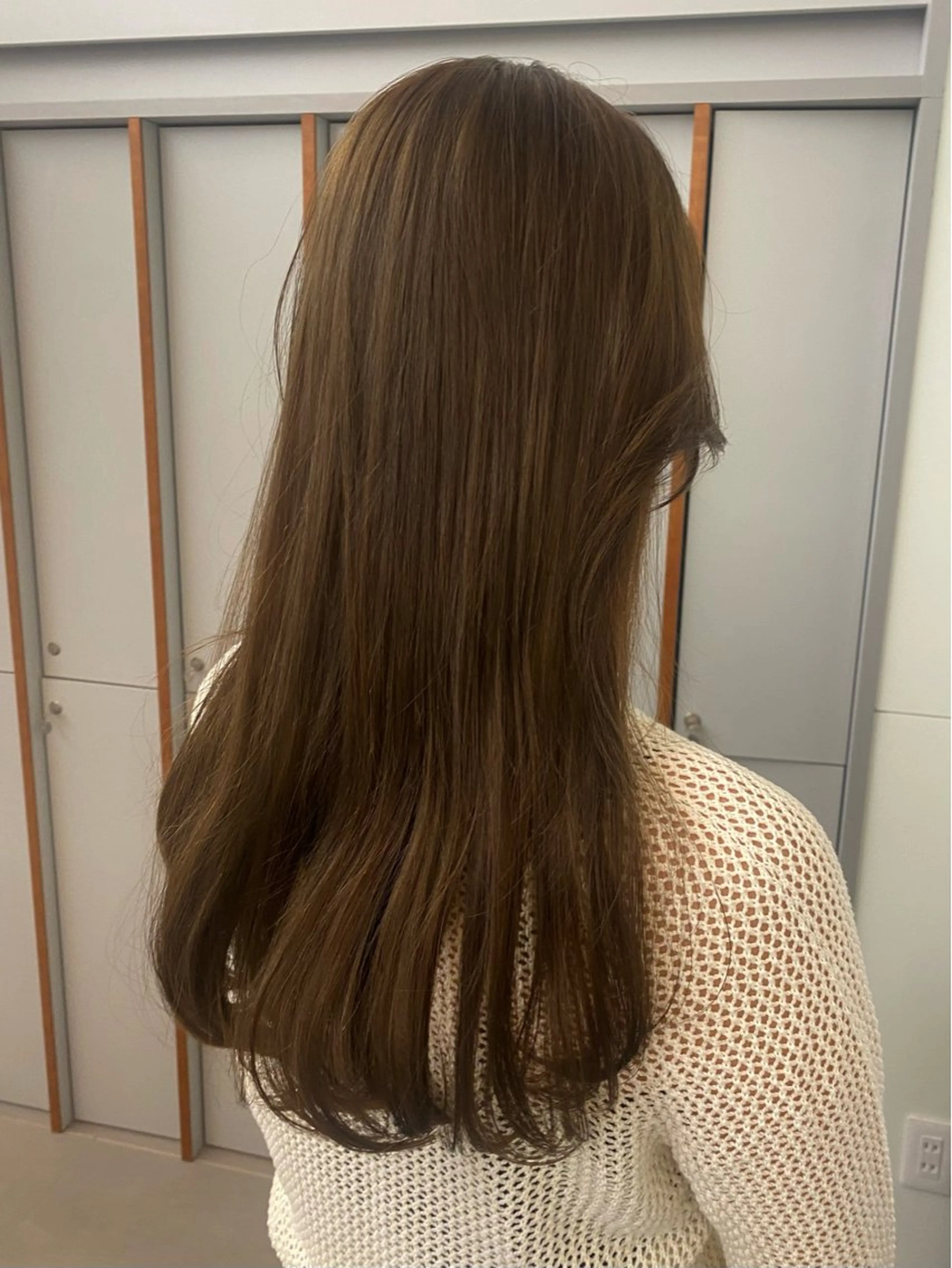 ロング 🎀透明感× 暖色カラーつな🎀のヘアスタイル