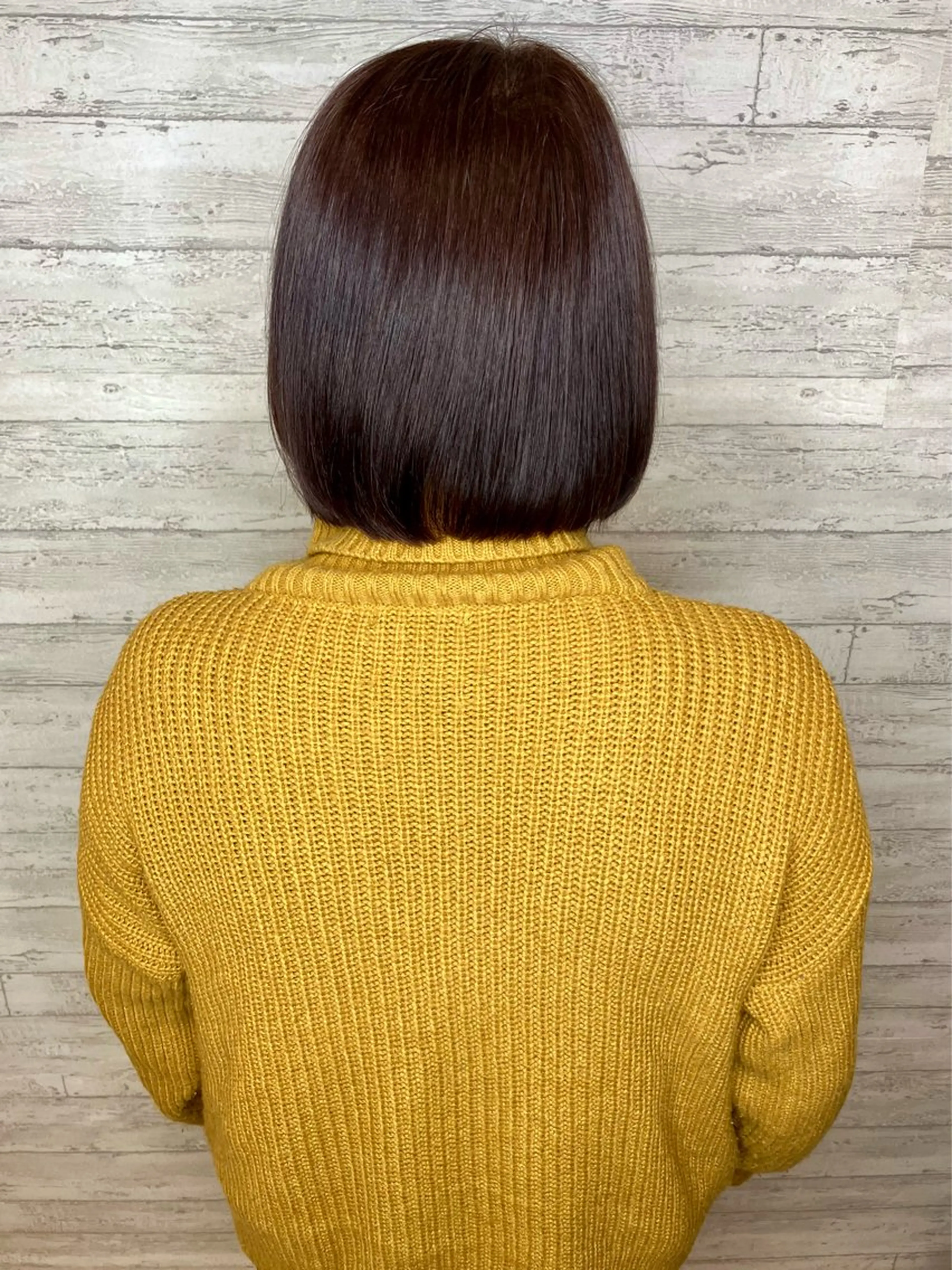 ショート カラー ブラウンカラー レッドカラー レッドブラウン 小池 穂果/ 府中のヘアスタイル