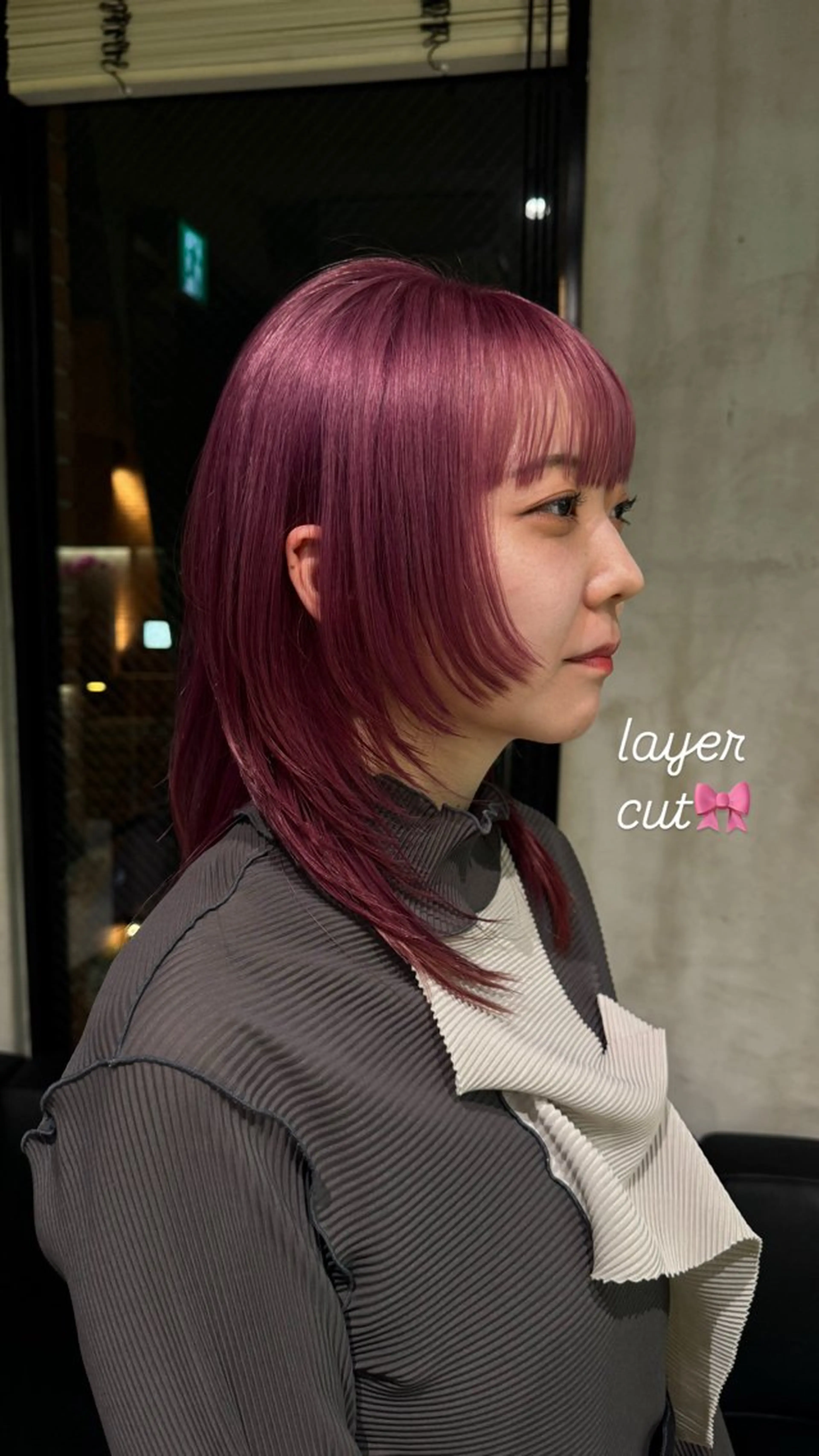 ロング くびれヘア カット レイヤーカット 🫒natsuのヘアスタイル