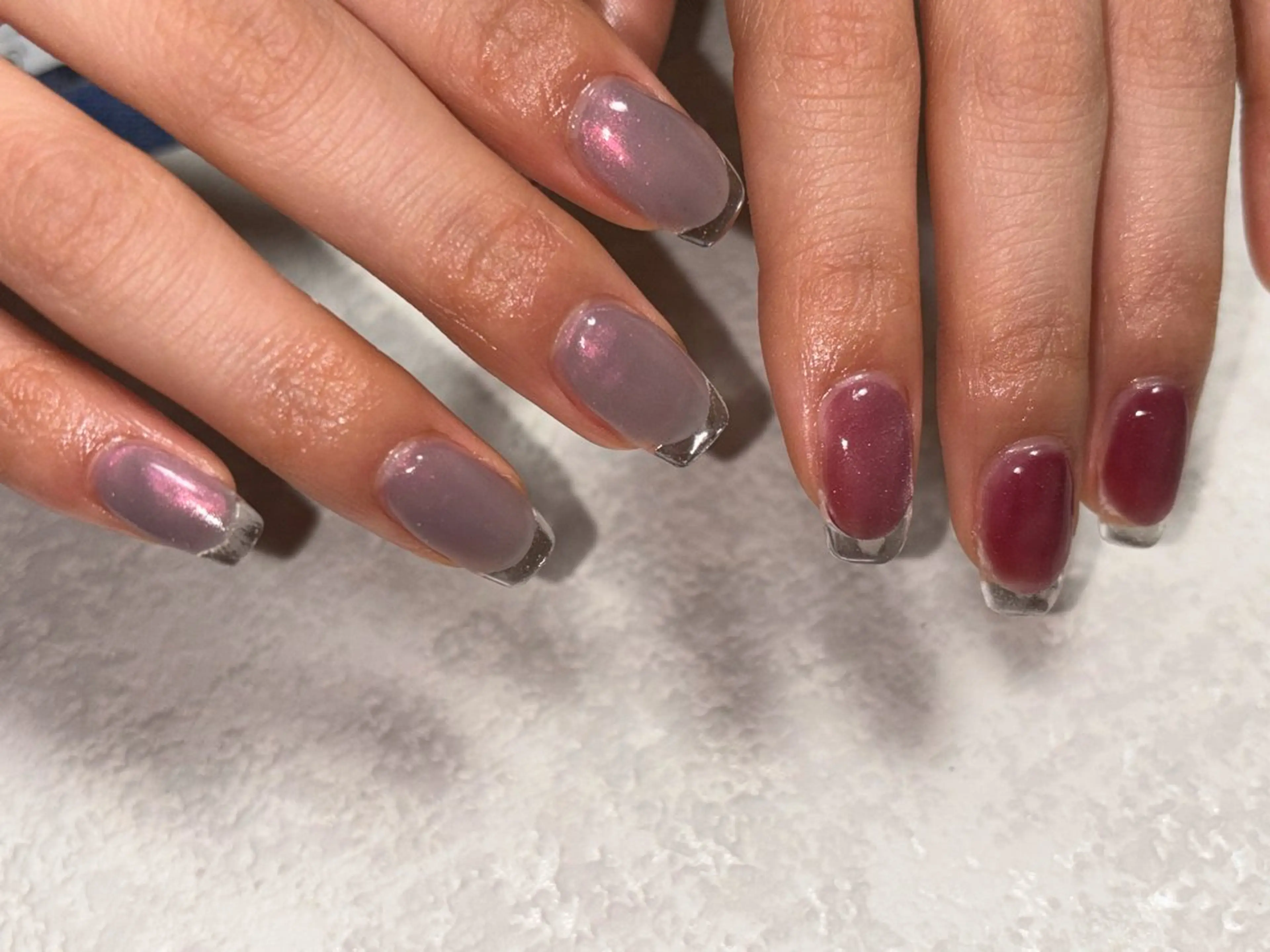 ネイル オーロラネイル クリアネイル フットネイル フレンチネイル ジェルネイル ハンドネイル kiki nail &brow二子玉川の眉毛・アイブロウイメージ