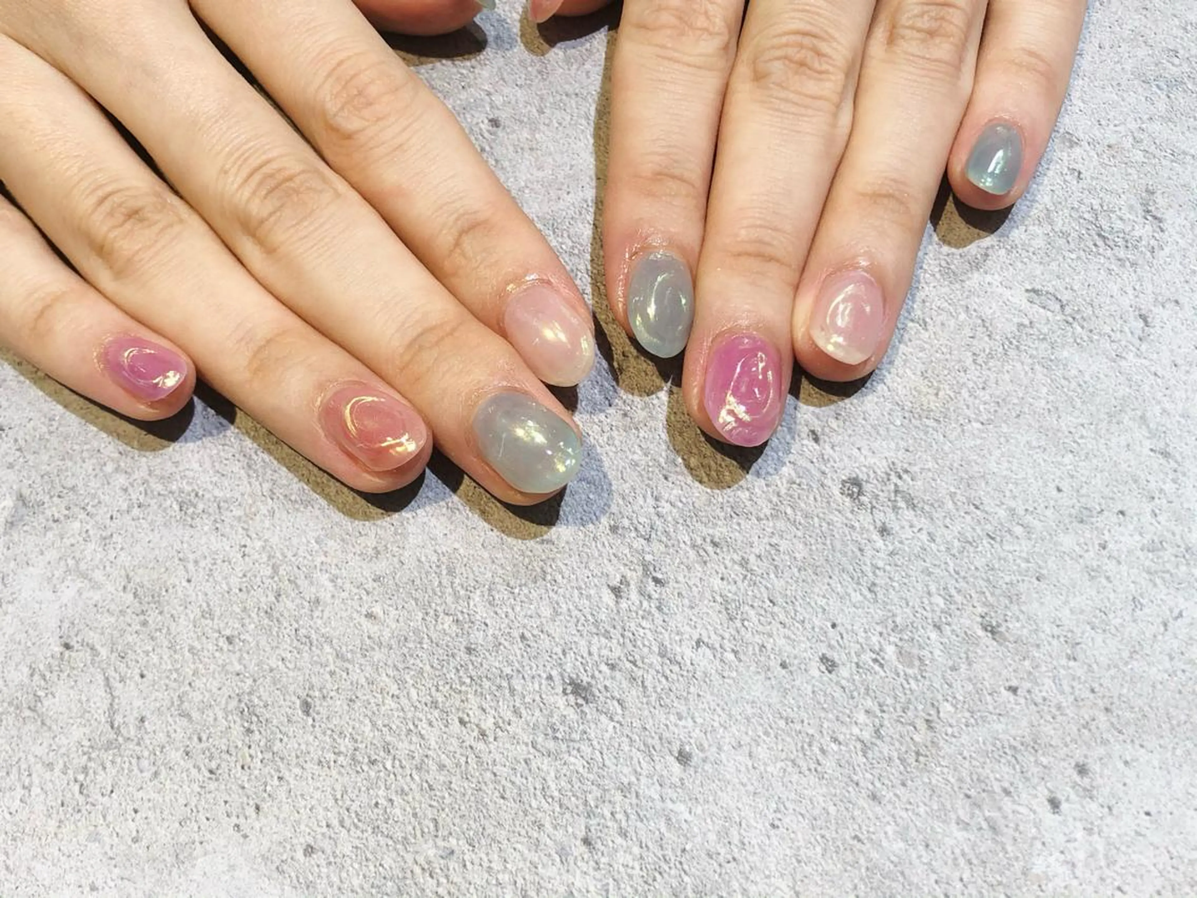 ネイル 舞田 苑香のネイルデザイン