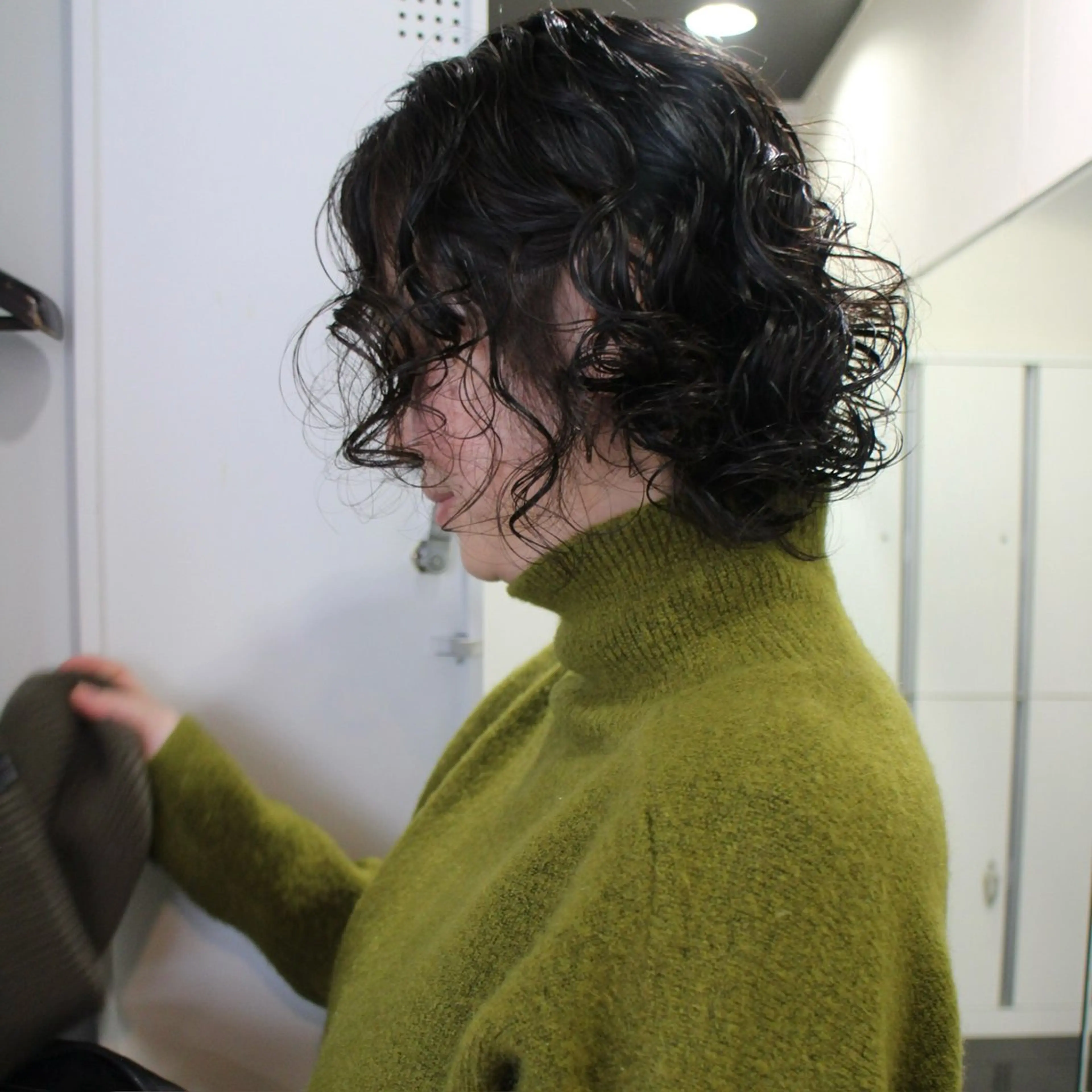 ミディアム パーマ カーリーパーマ/ 透明ｶﾗｰ/MIKUのヘアスタイル