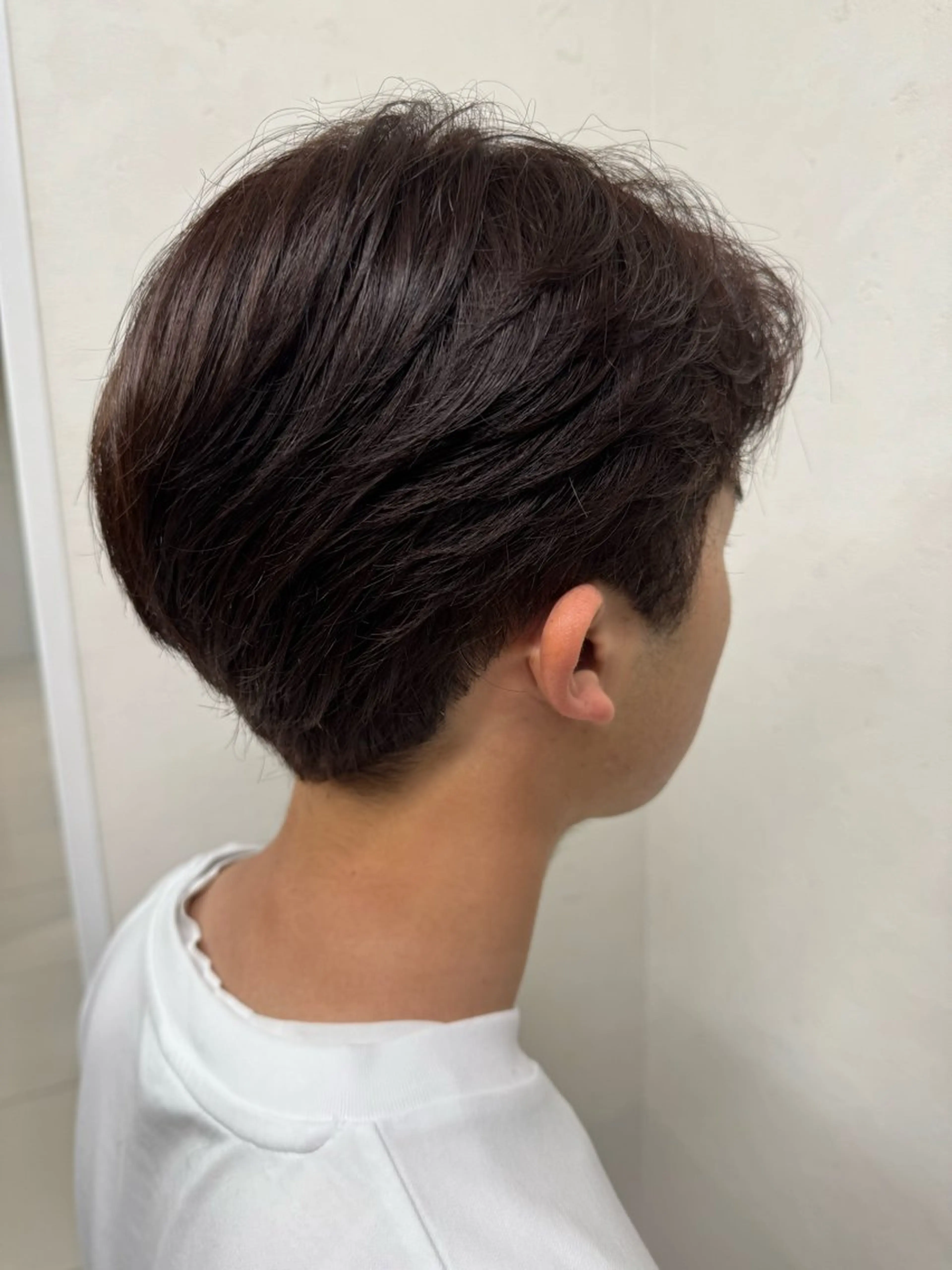 ショート メンズ カット パーマ/ハイトーン /吉田眞のヘアスタイル