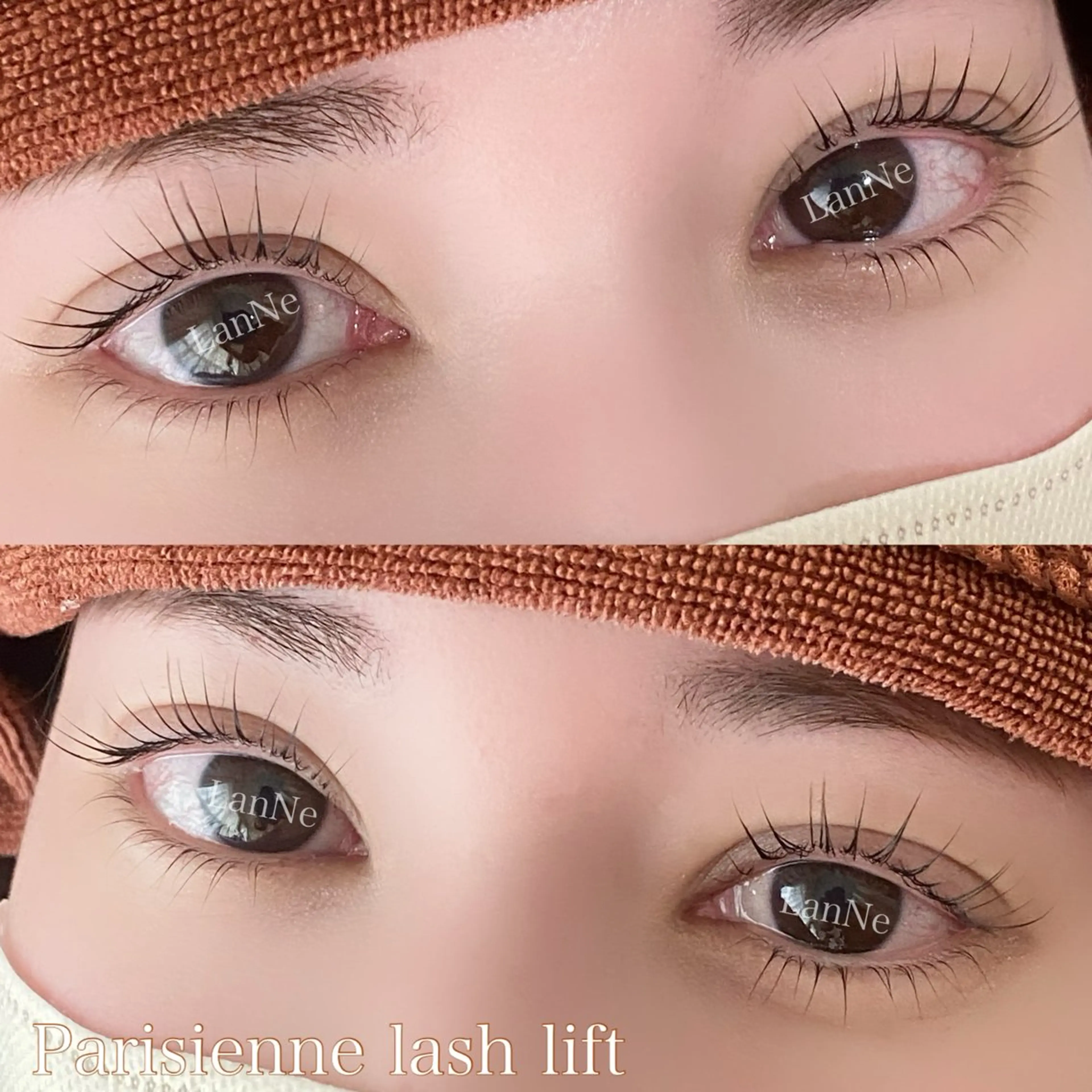 マツエク・マツパ パリジェンヌラッシュリフト マツパ LanNe Asukaの眉毛・アイブロウイメージ