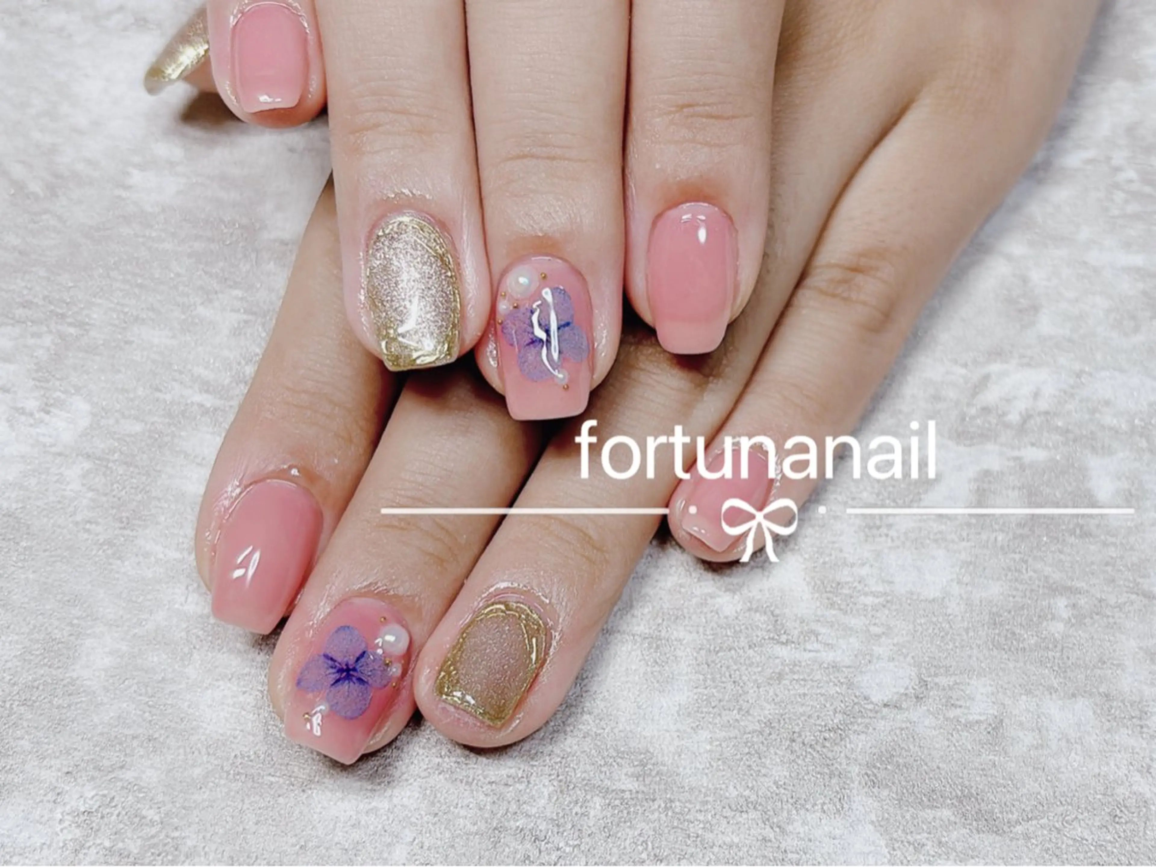 ネイル ハンドネイル ハンドケア Nail •Head スパFortunaのネイルデザイン
