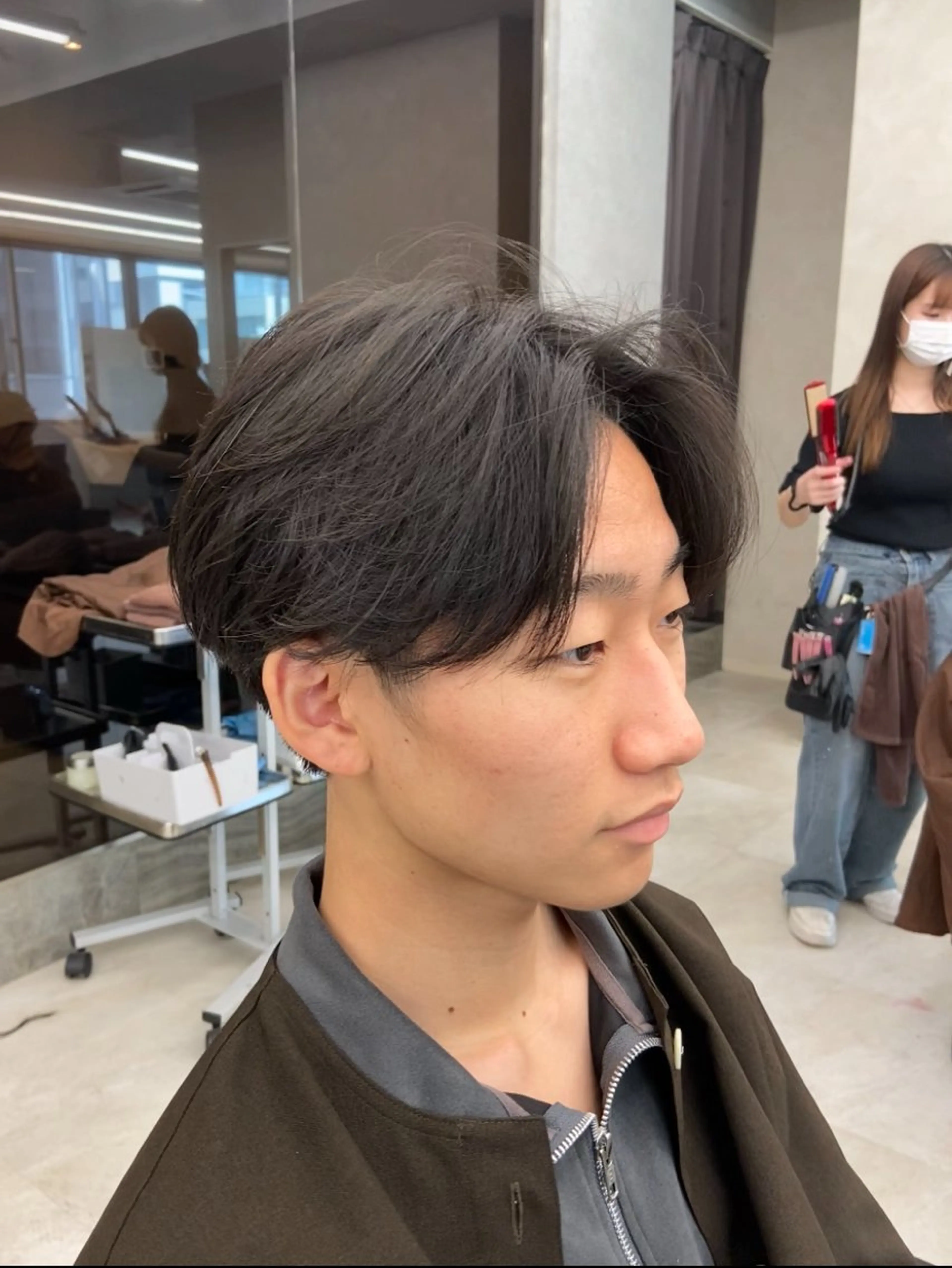 ショート パーマ メンズカット タノクラのヘアスタイル