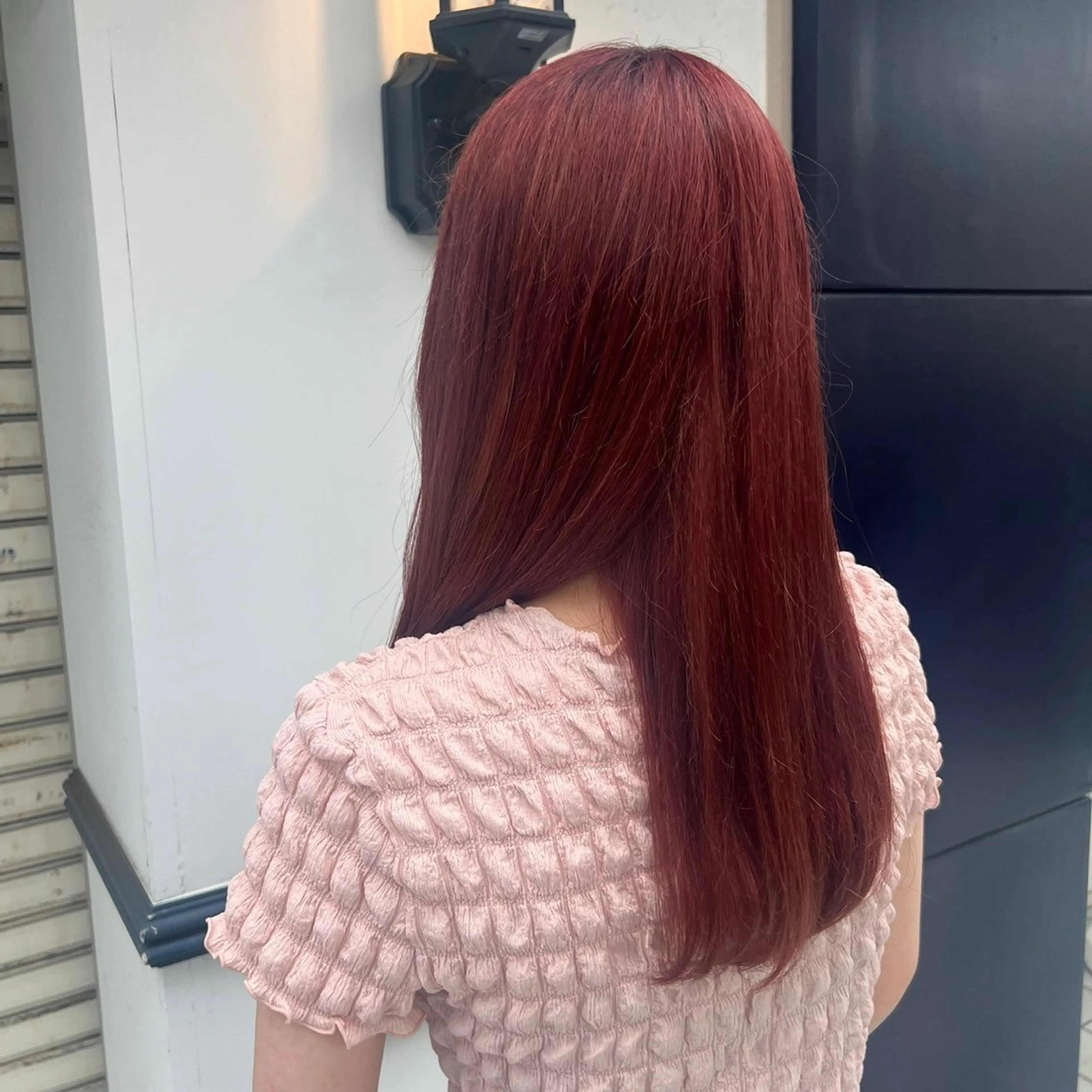 ロング Kasahara Akariのヘアスタイル