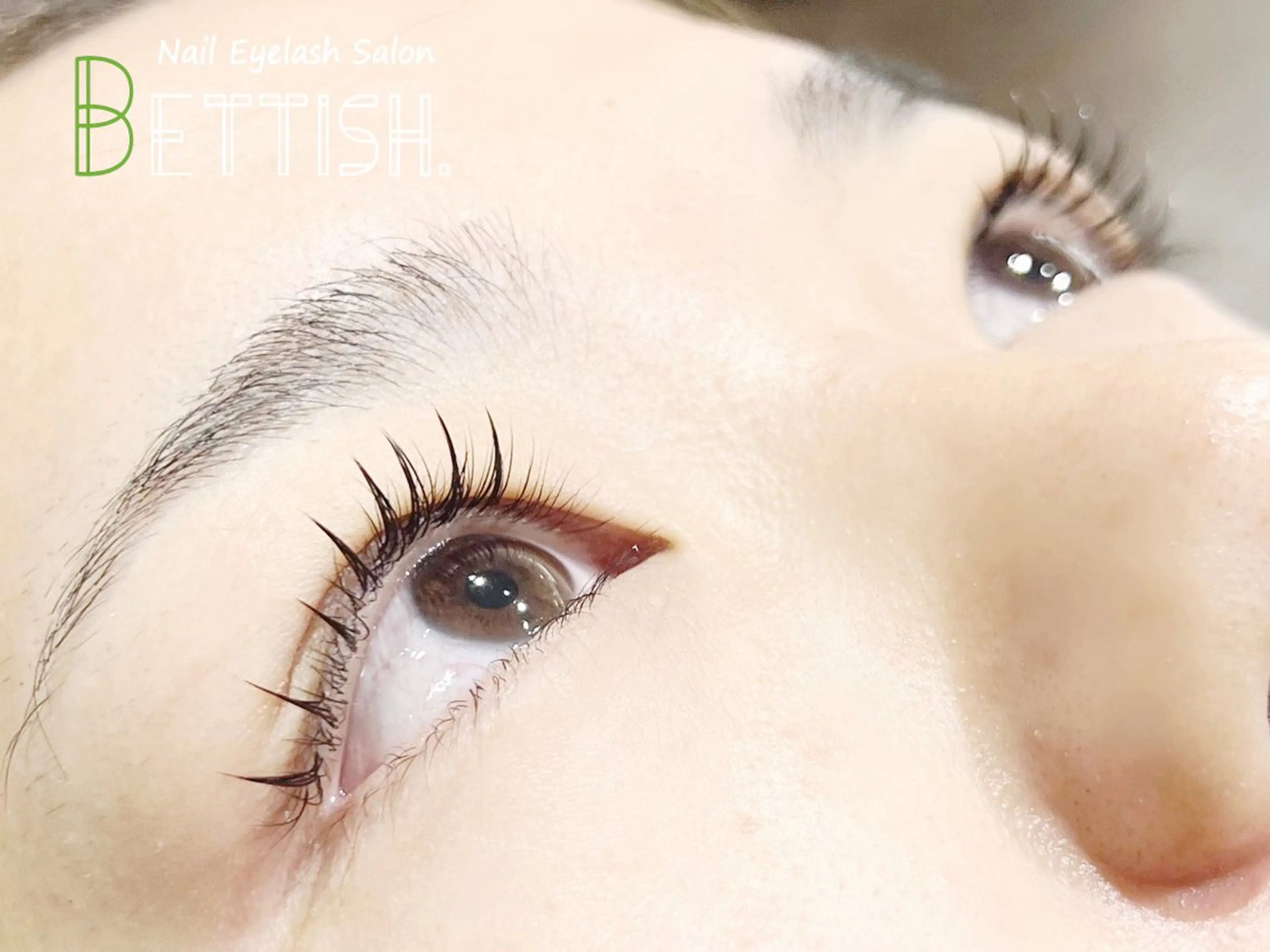 マツエク・マツパ フラットラッシュ ワンホンマツエク マツエク BETTISH. MAIのマツエク・マツパデザイン