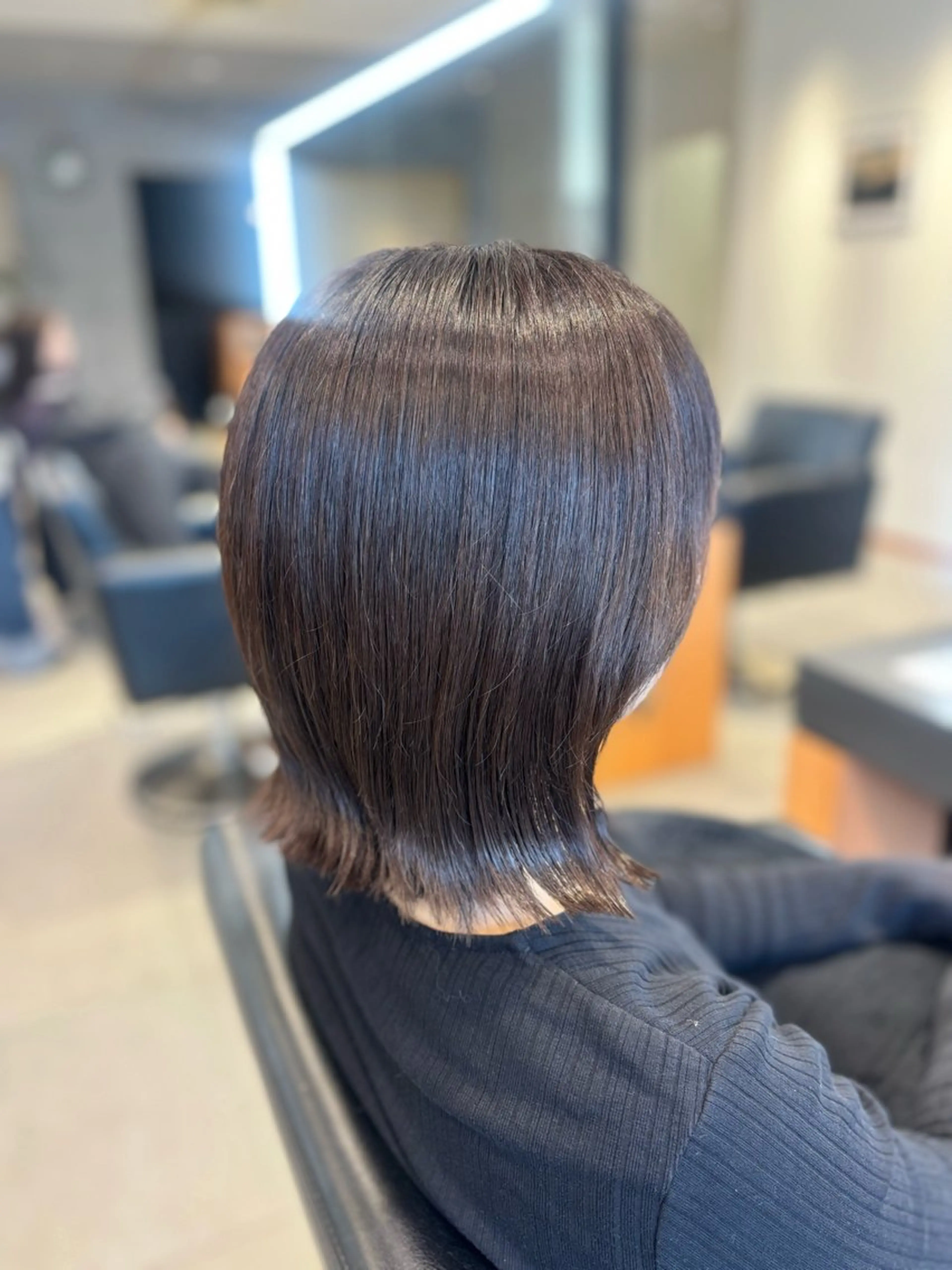 ショート ヘアカラー トリートメント RABU /髪質改善 伏見/ヘアケアサロンのヘアスタイル