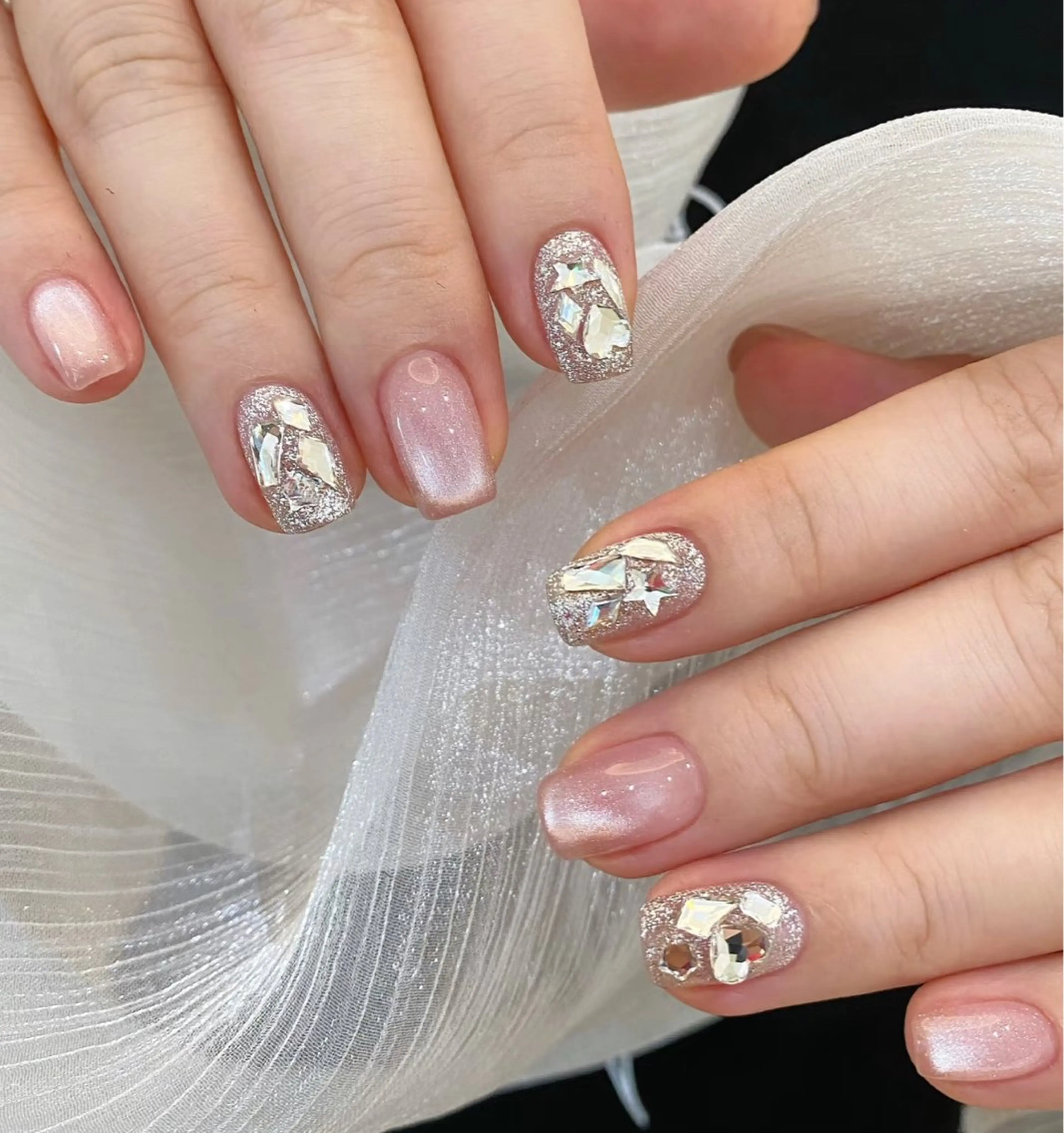 ネイル ハンドネイル ハンドケア 🍑 momo_nailのネイルデザイン