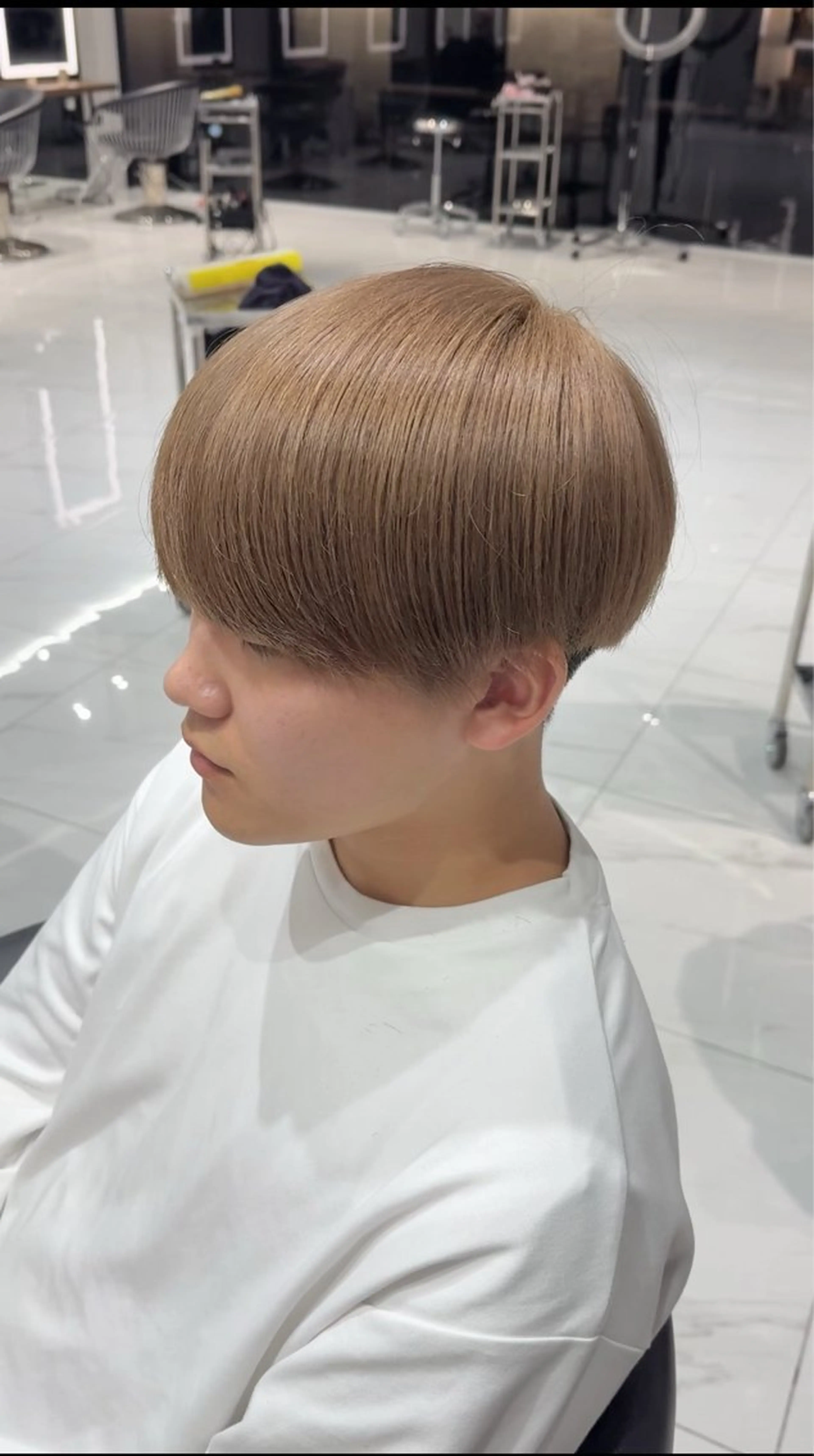 カラー メンズ 菅野 心悠/メンズヘアのヘアスタイル