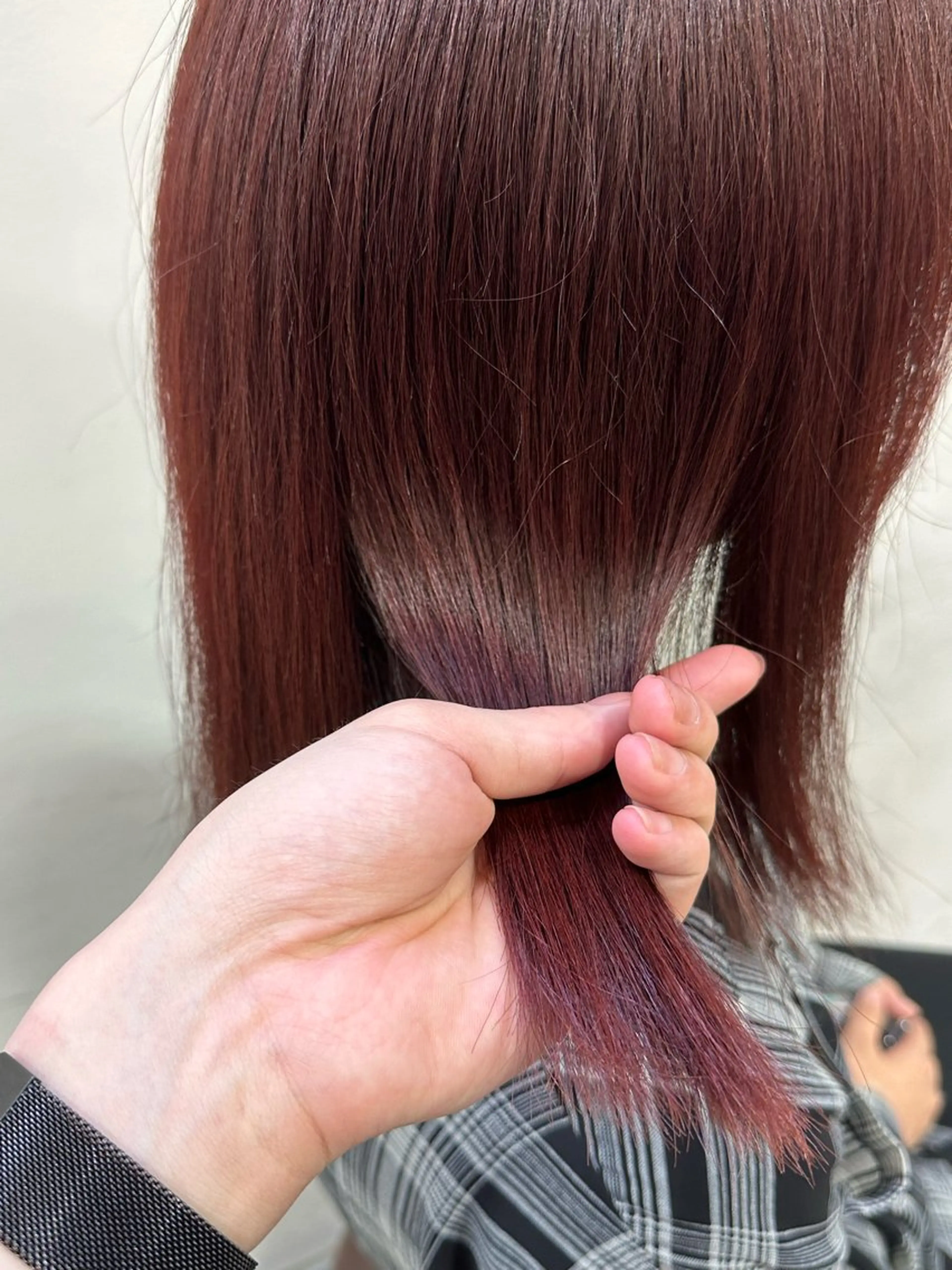 ミディアム カラー REM/荻窪 takeruのヘアスタイル