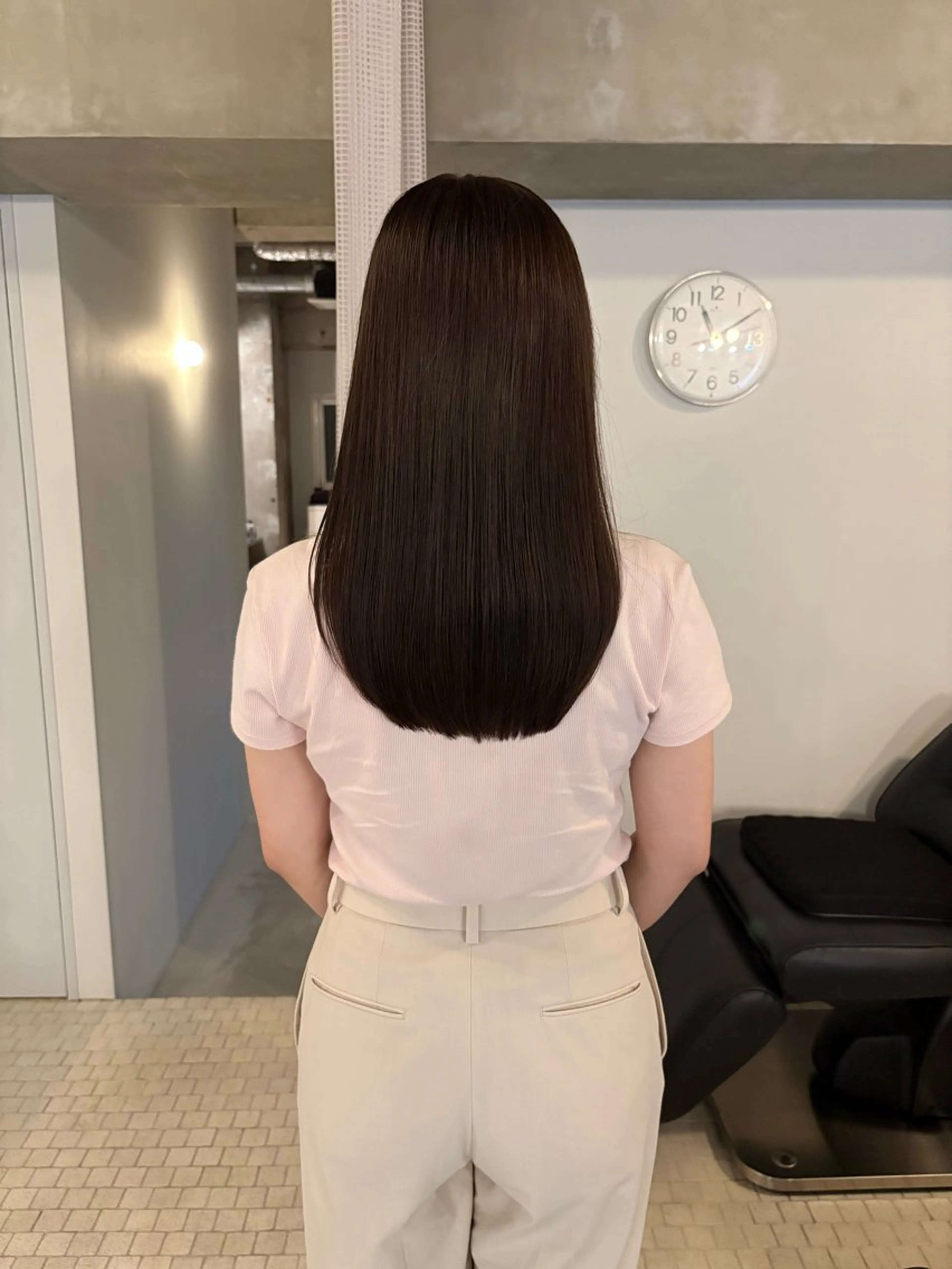 ミディアム 小野 明日香のヘアスタイル