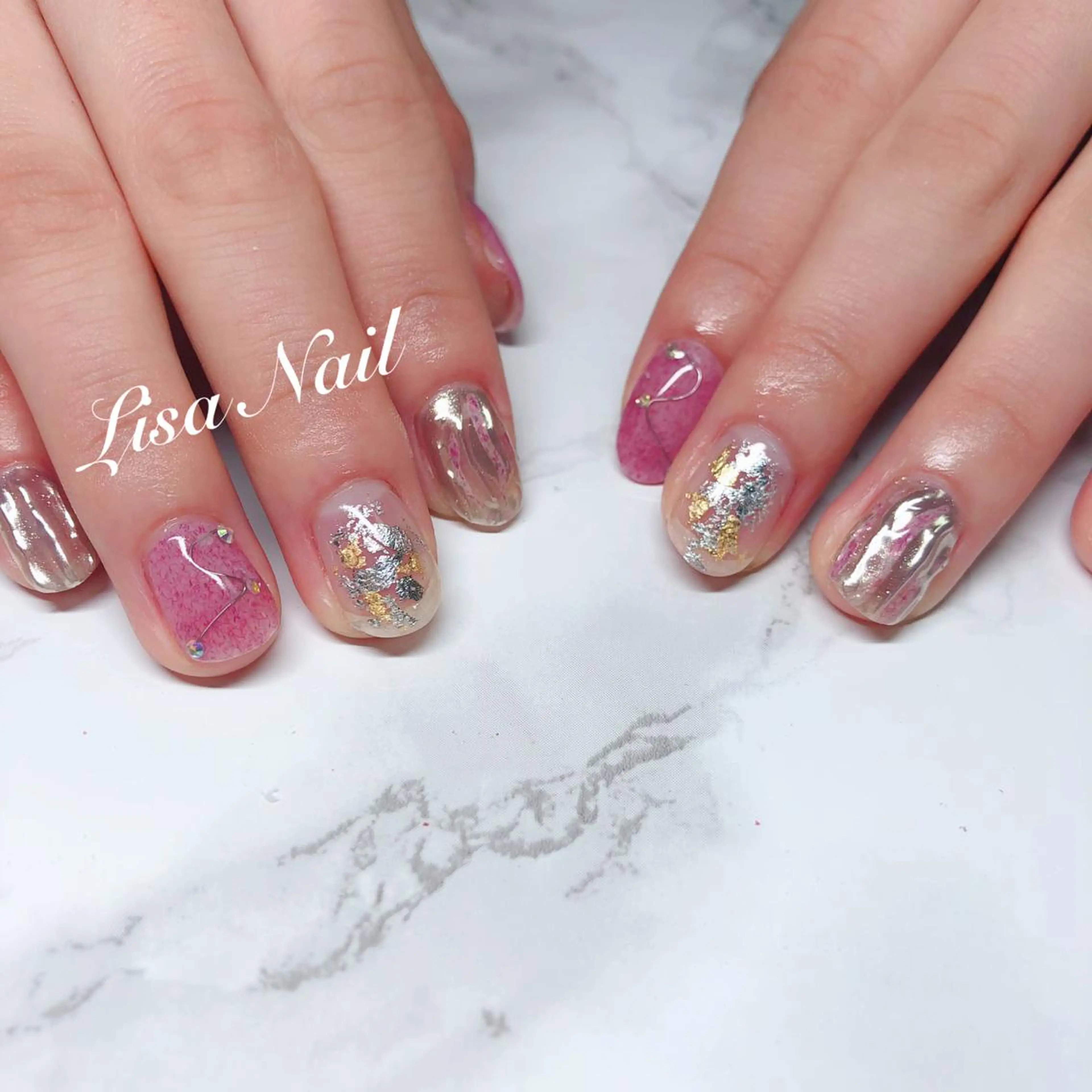 ネイル 🎀 RI🎀のネイルデザイン