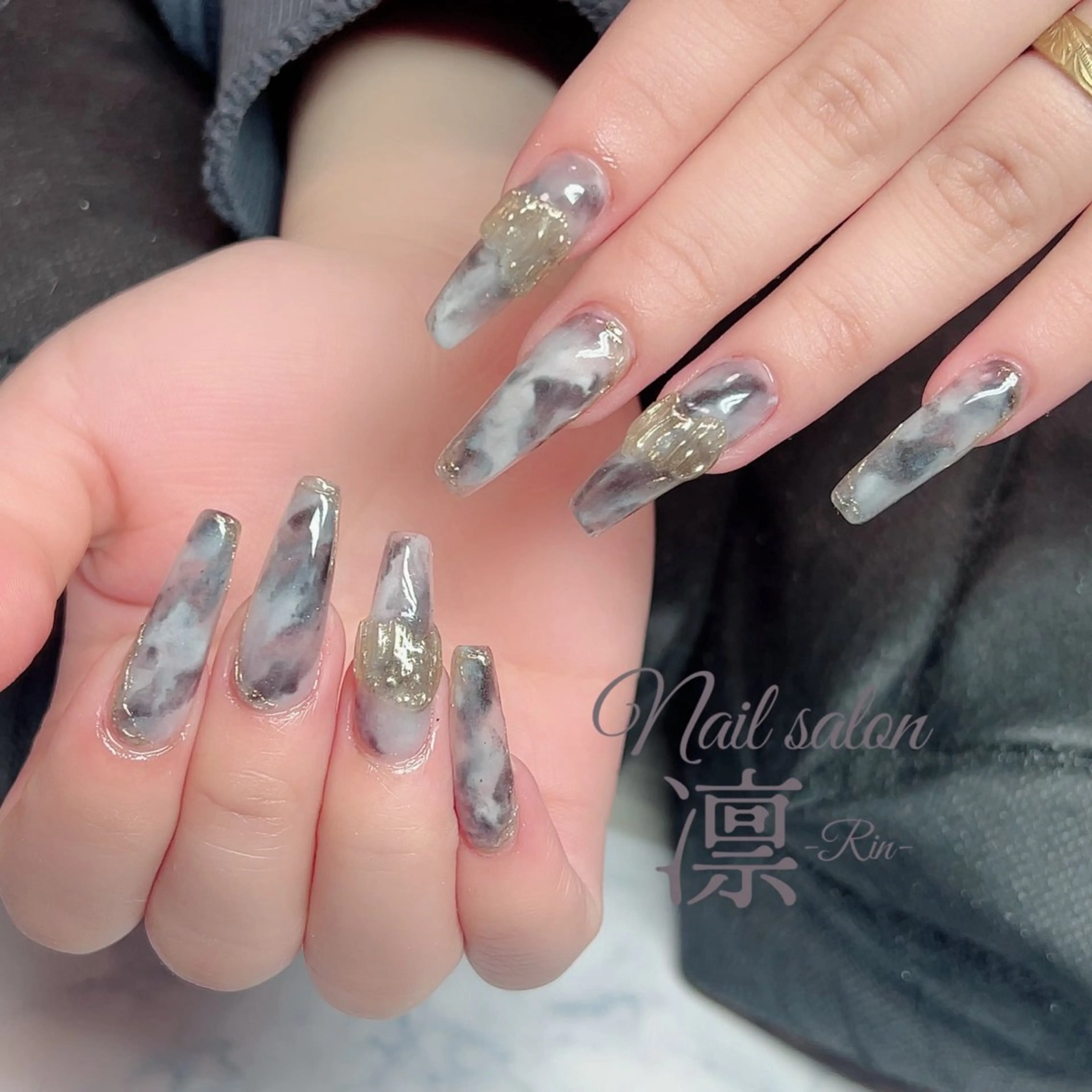 ネイル スカルプネイル private salon凛のネイルデザイン