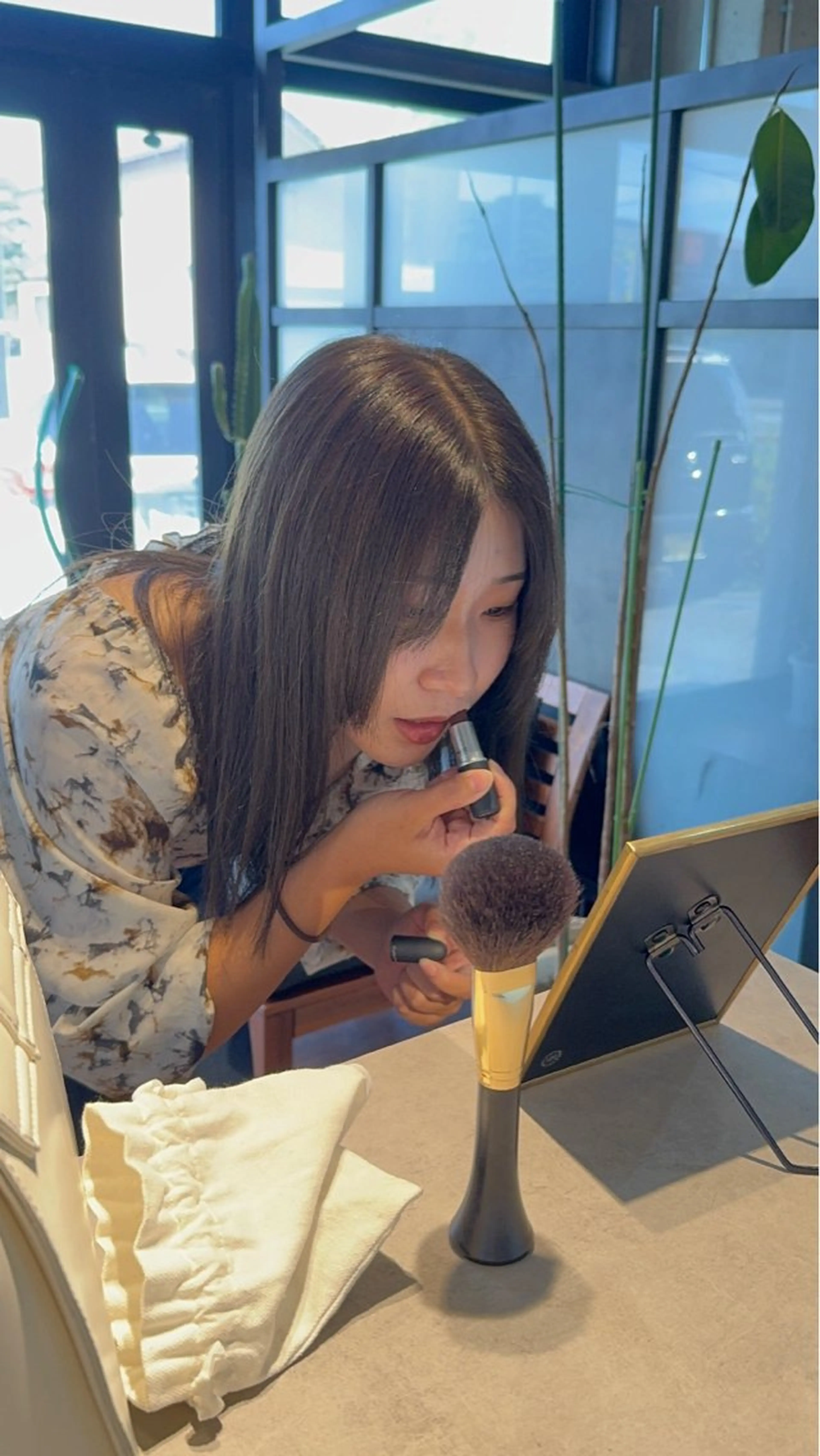 カラー sora/ 暖色カラー🌷のヘアスタイル