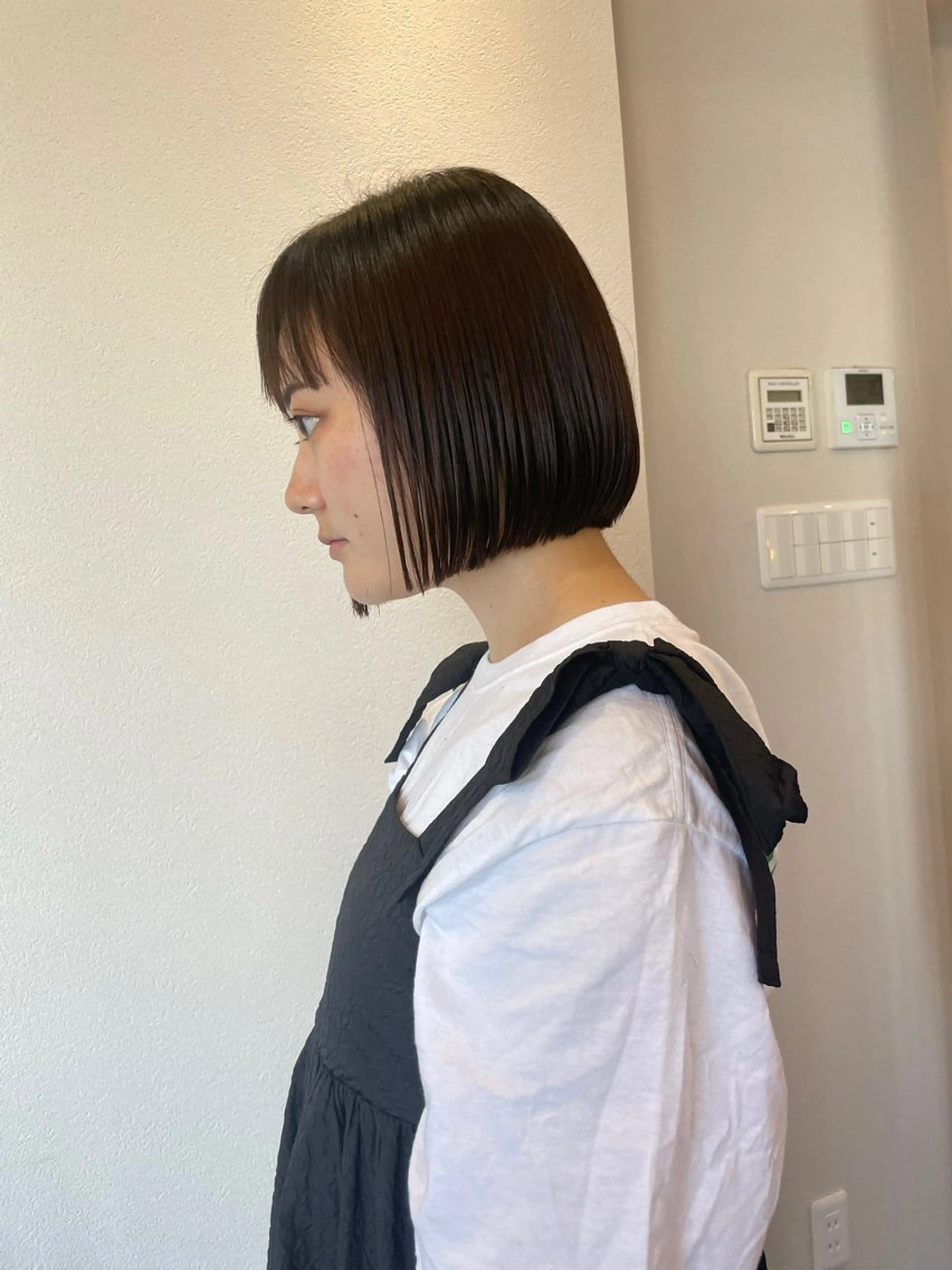 ショート ボブ 髪質改善 カット ヘアカラー トリートメント ボブ/髪質改善/ soiナカジママドリのヘアスタイル